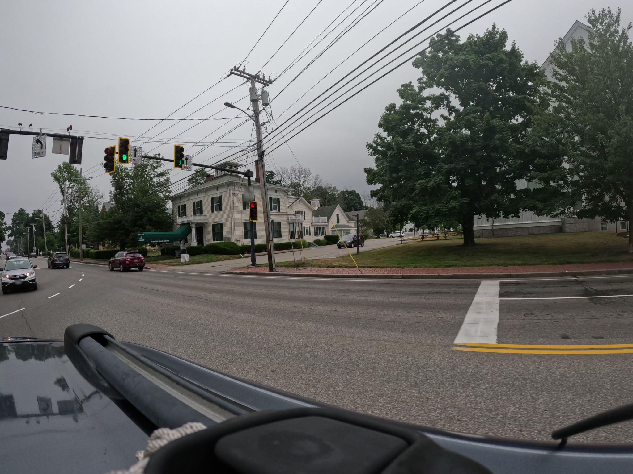 Street view of Saco