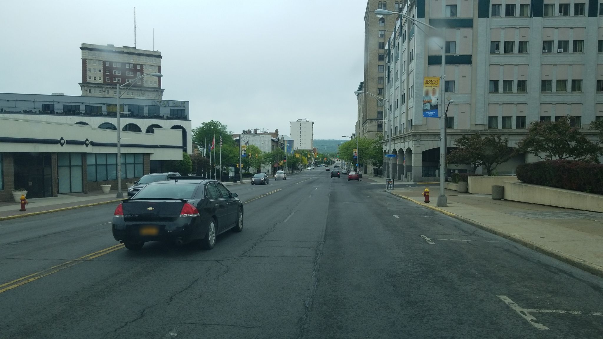 Street view of Utica