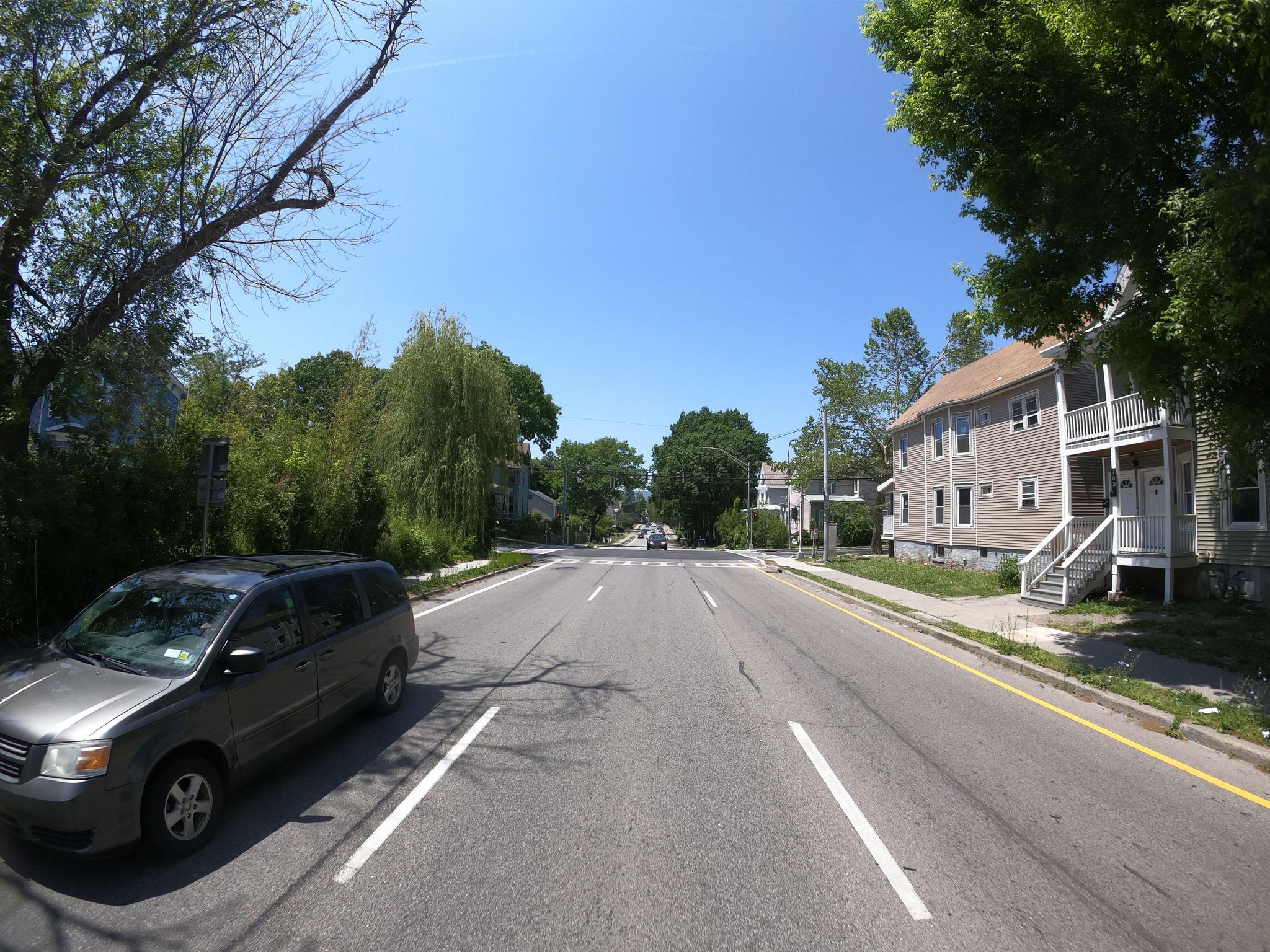 Street view of Poughkeepsie