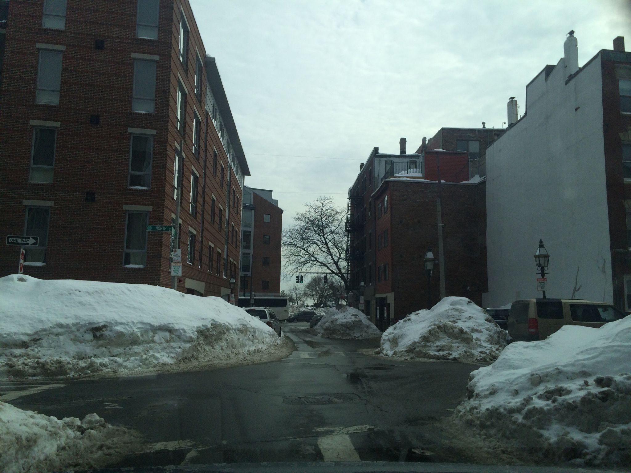 Street view of North End