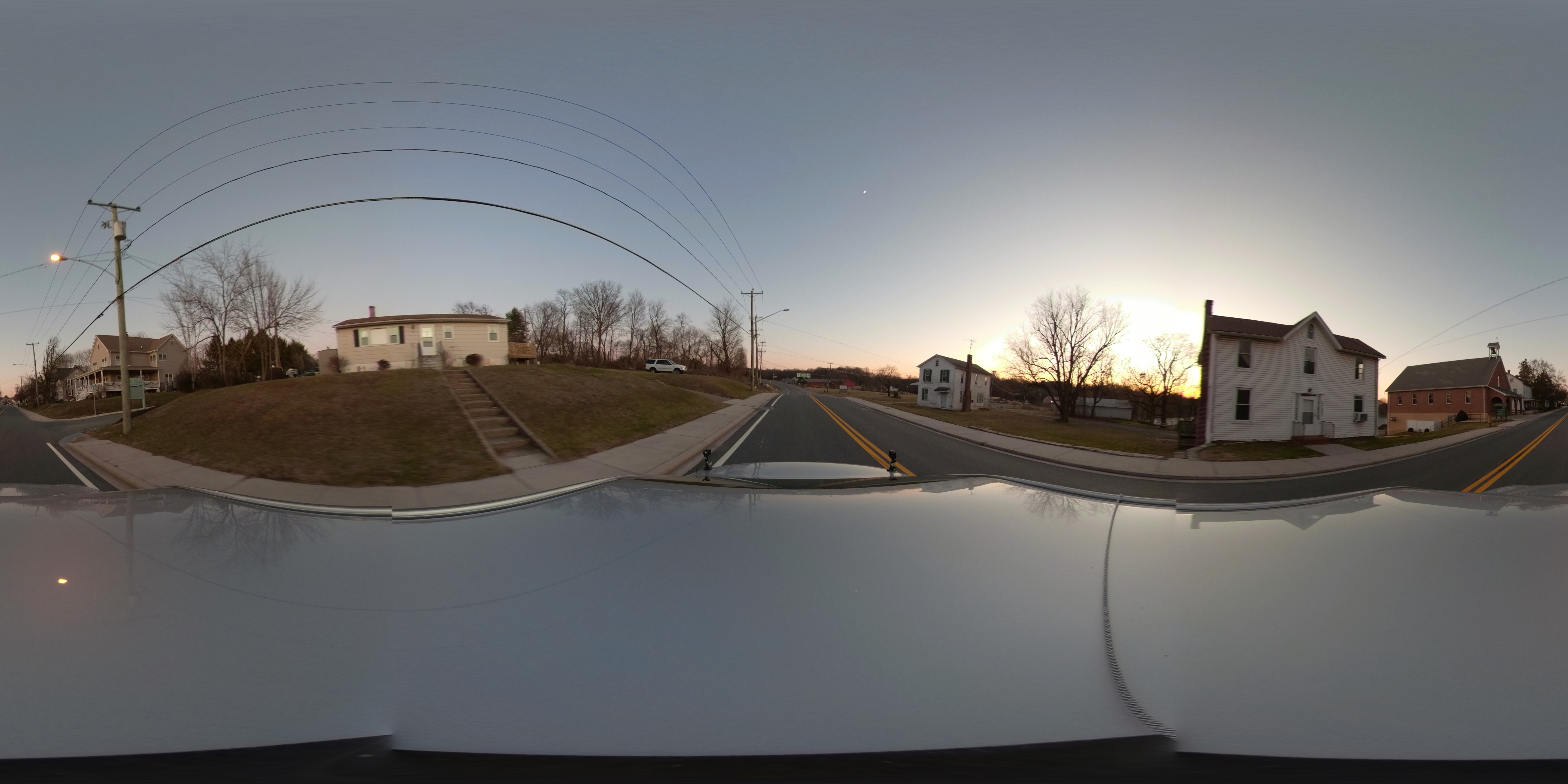 Street view of Rising Sun