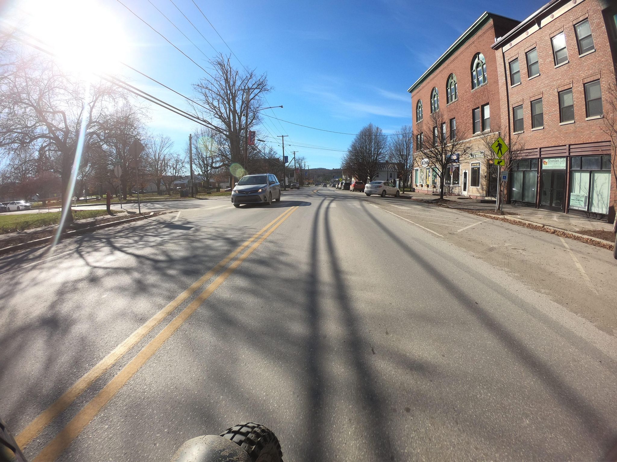 Street view of Enosburg Falls