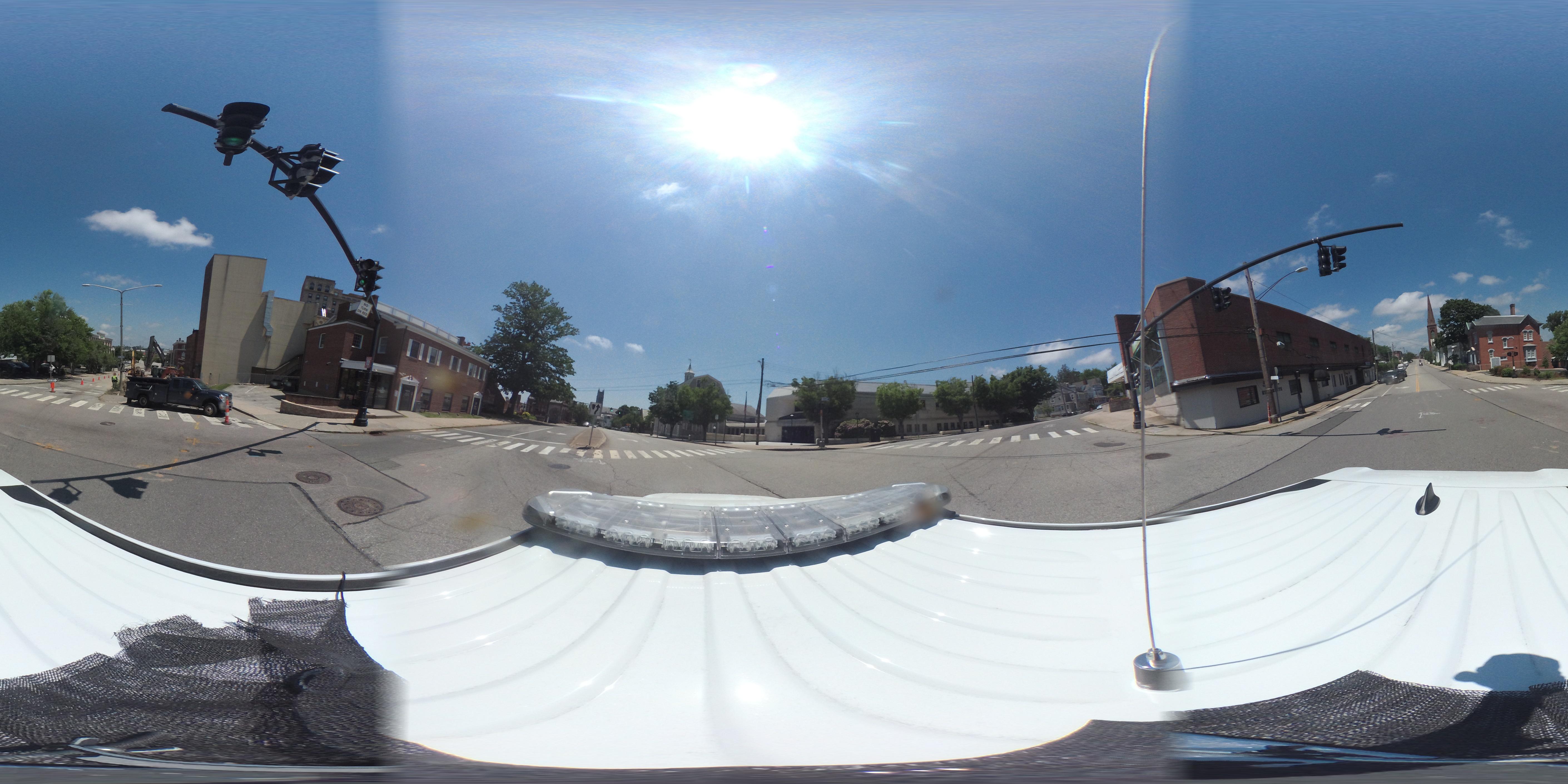 Street view of New London