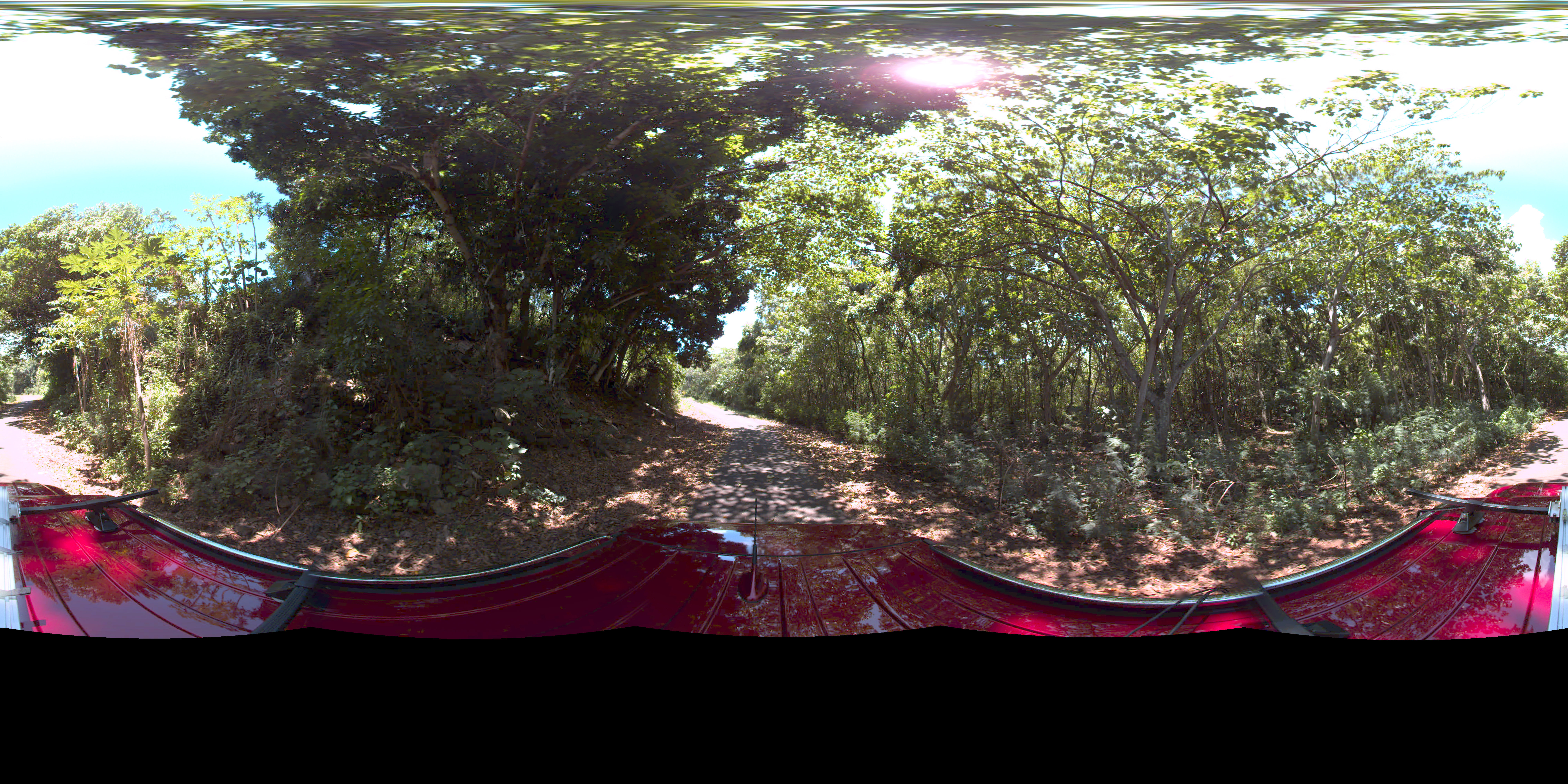 Street view of Wailua