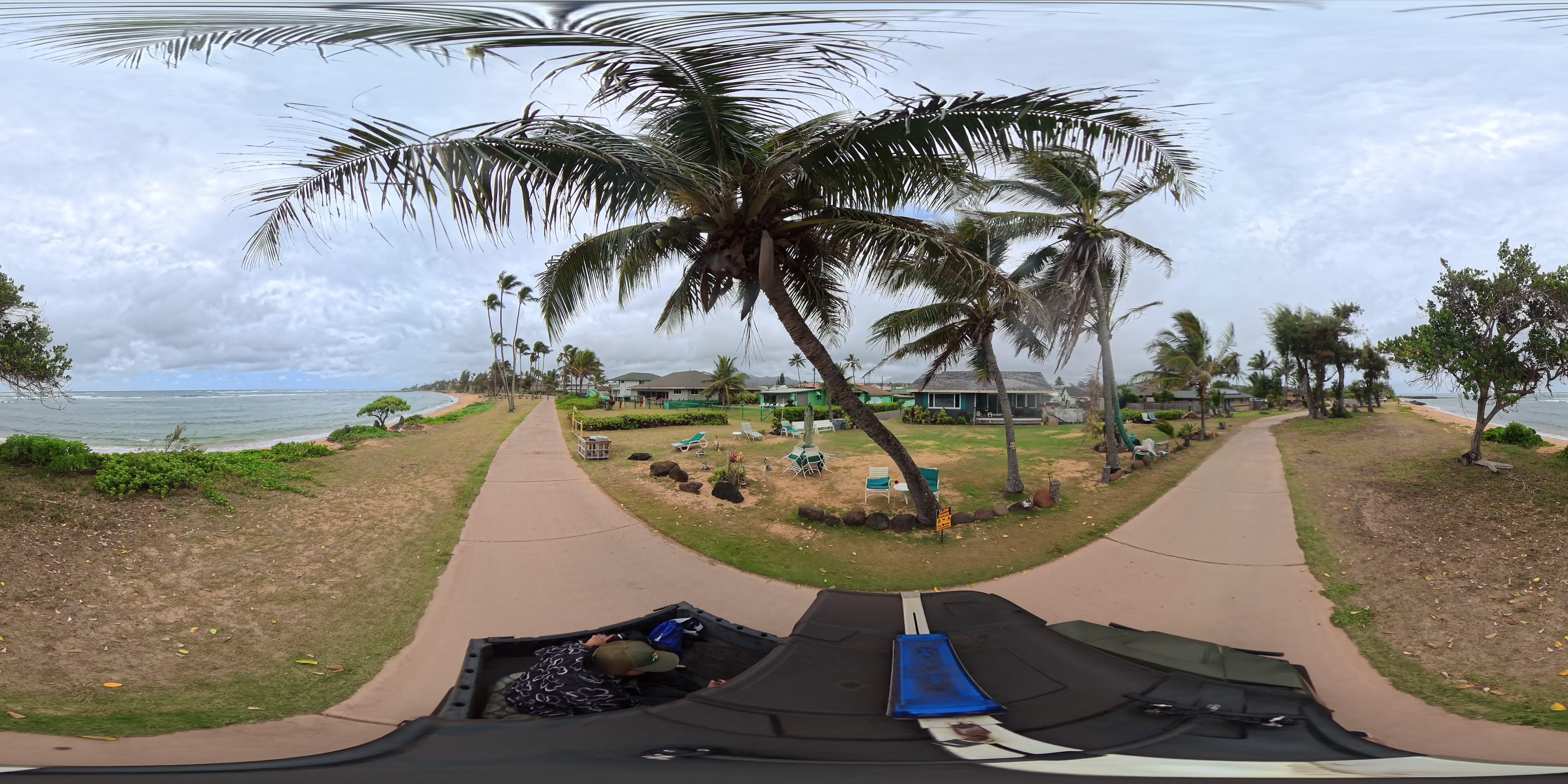 Street view of Kapa‘a