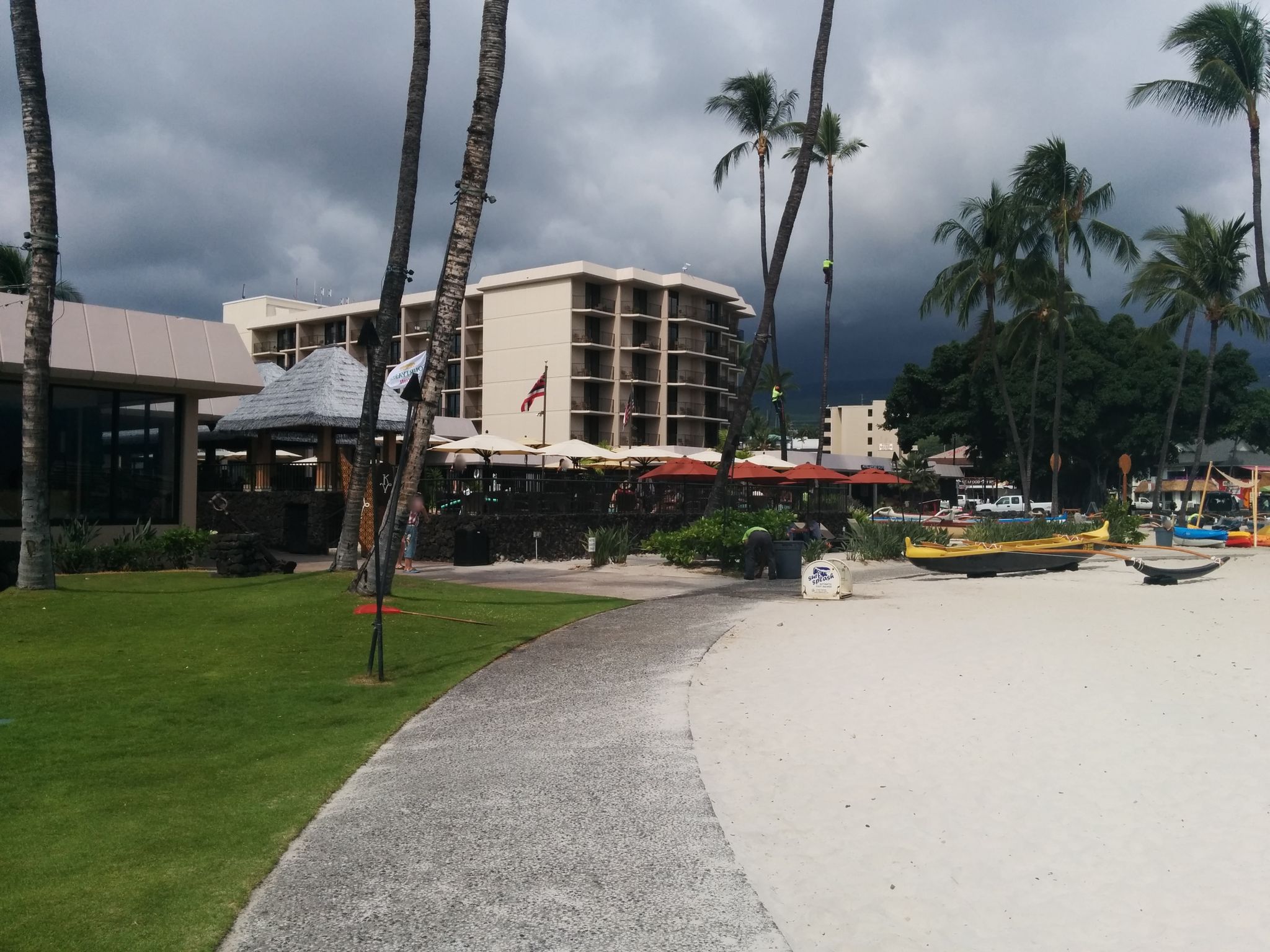Street view of Kailua-Kona