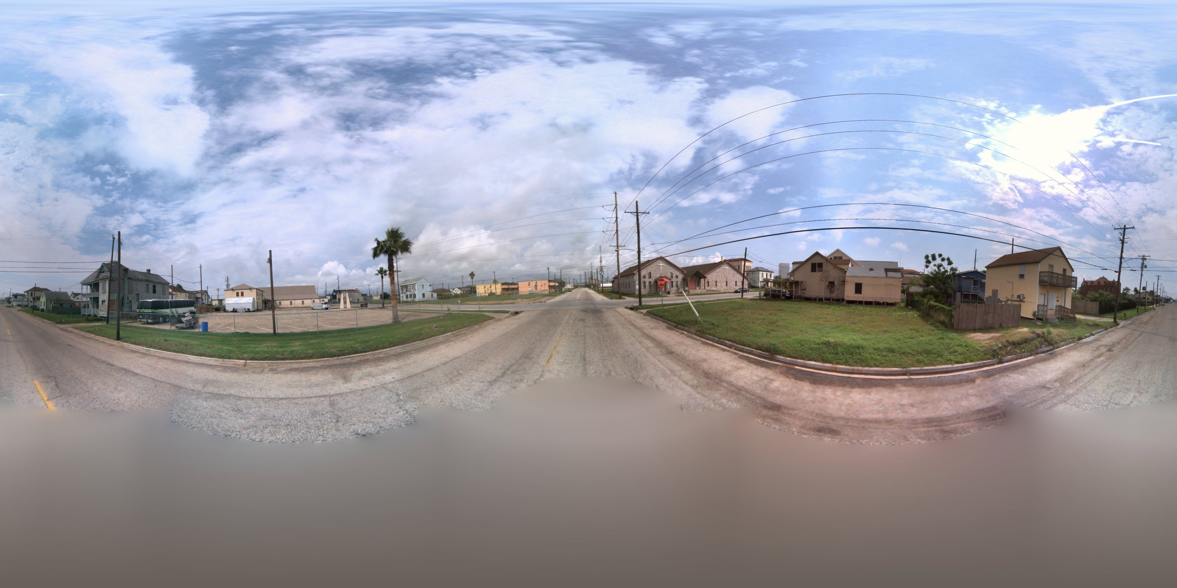 Street view of Galveston