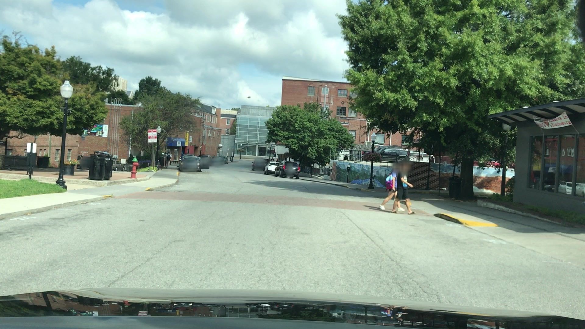 Street view of Blacksburg