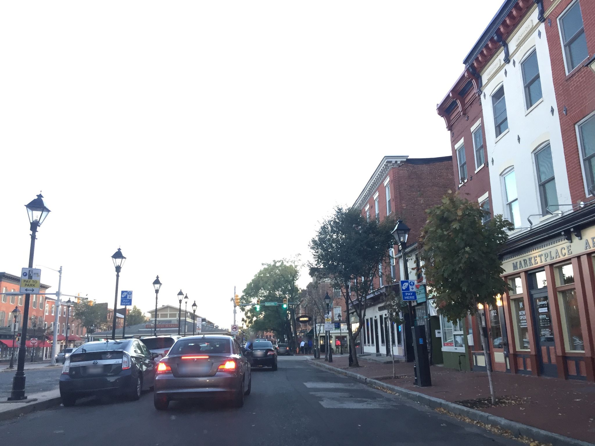 Street view of Fells Point