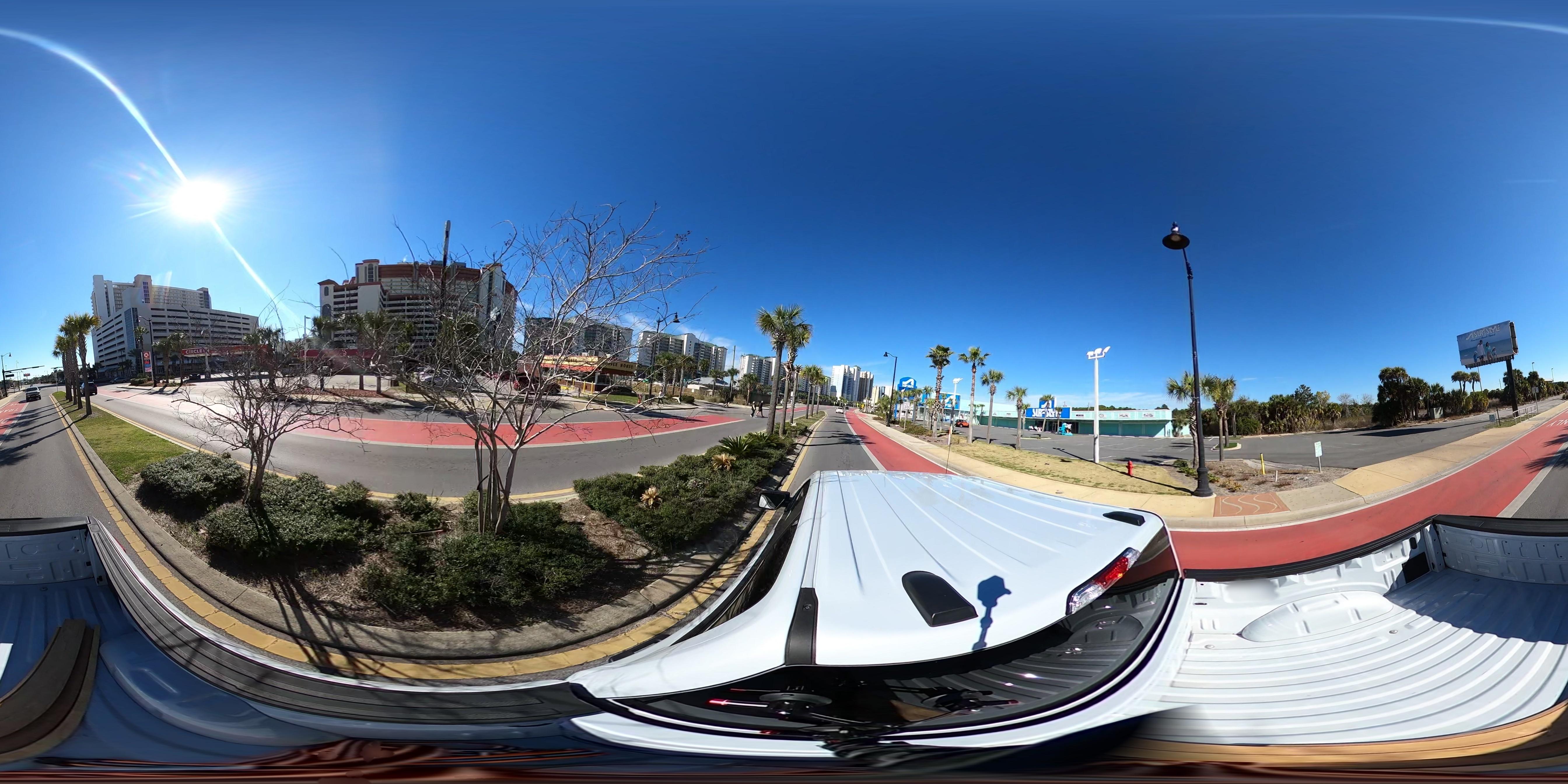 Street view of Panama City Beach