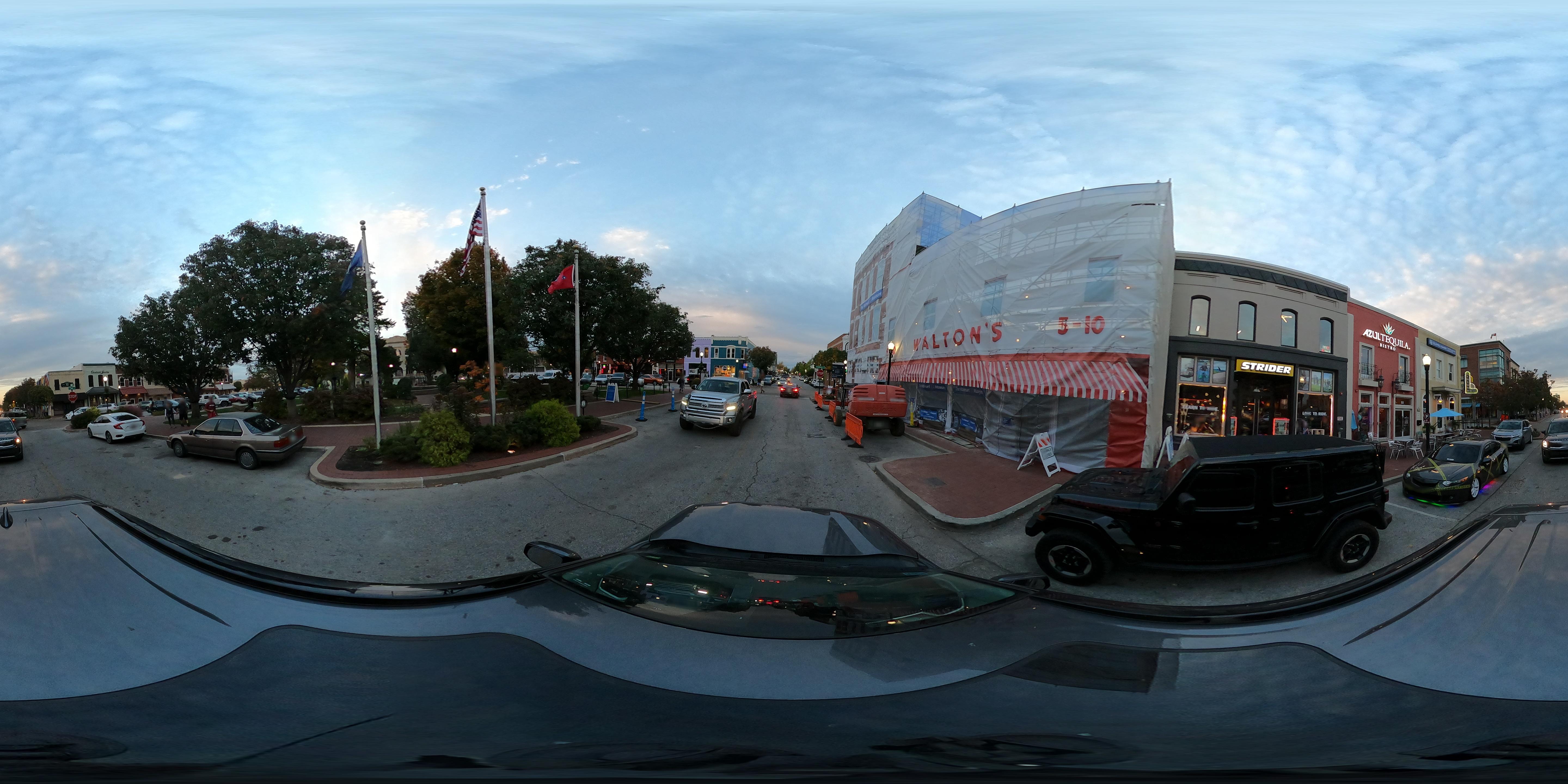 Street view of Bentonville