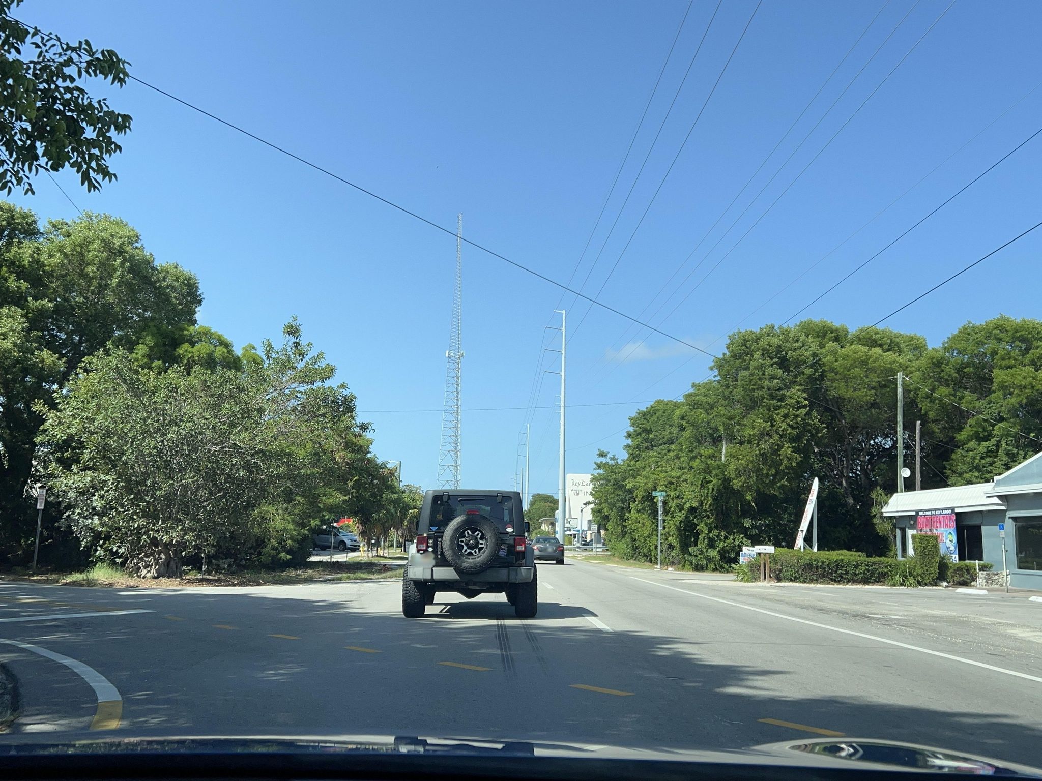 Street view of Key Largo