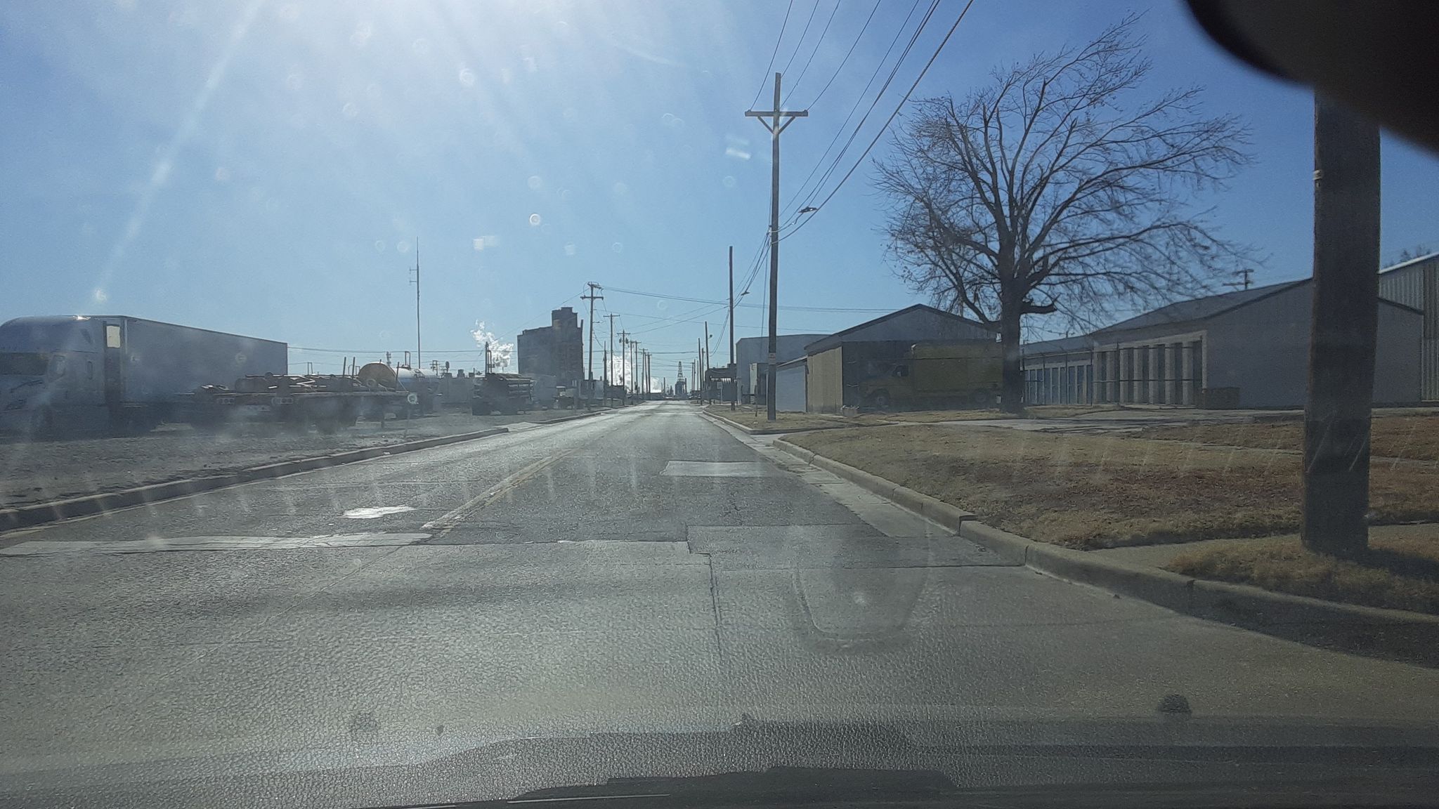 Street view of Ponca City