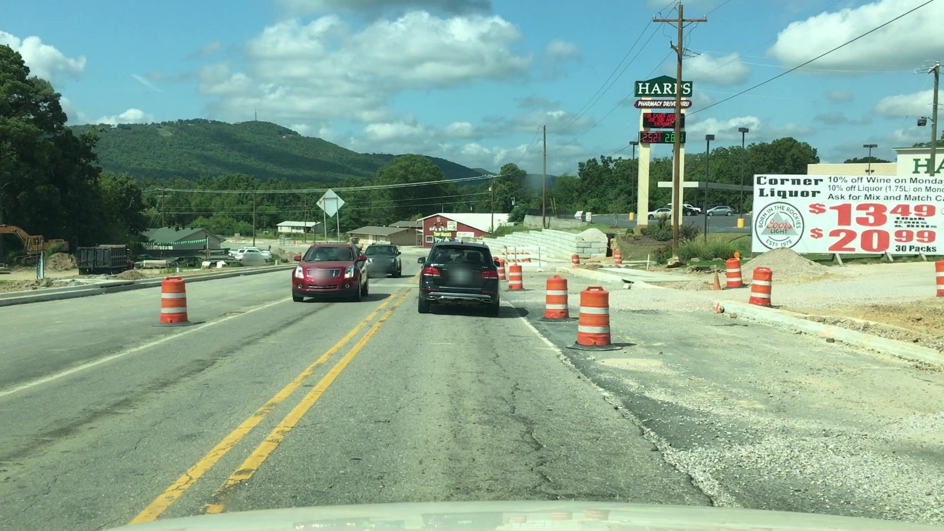 Street view of Lake Hamilton