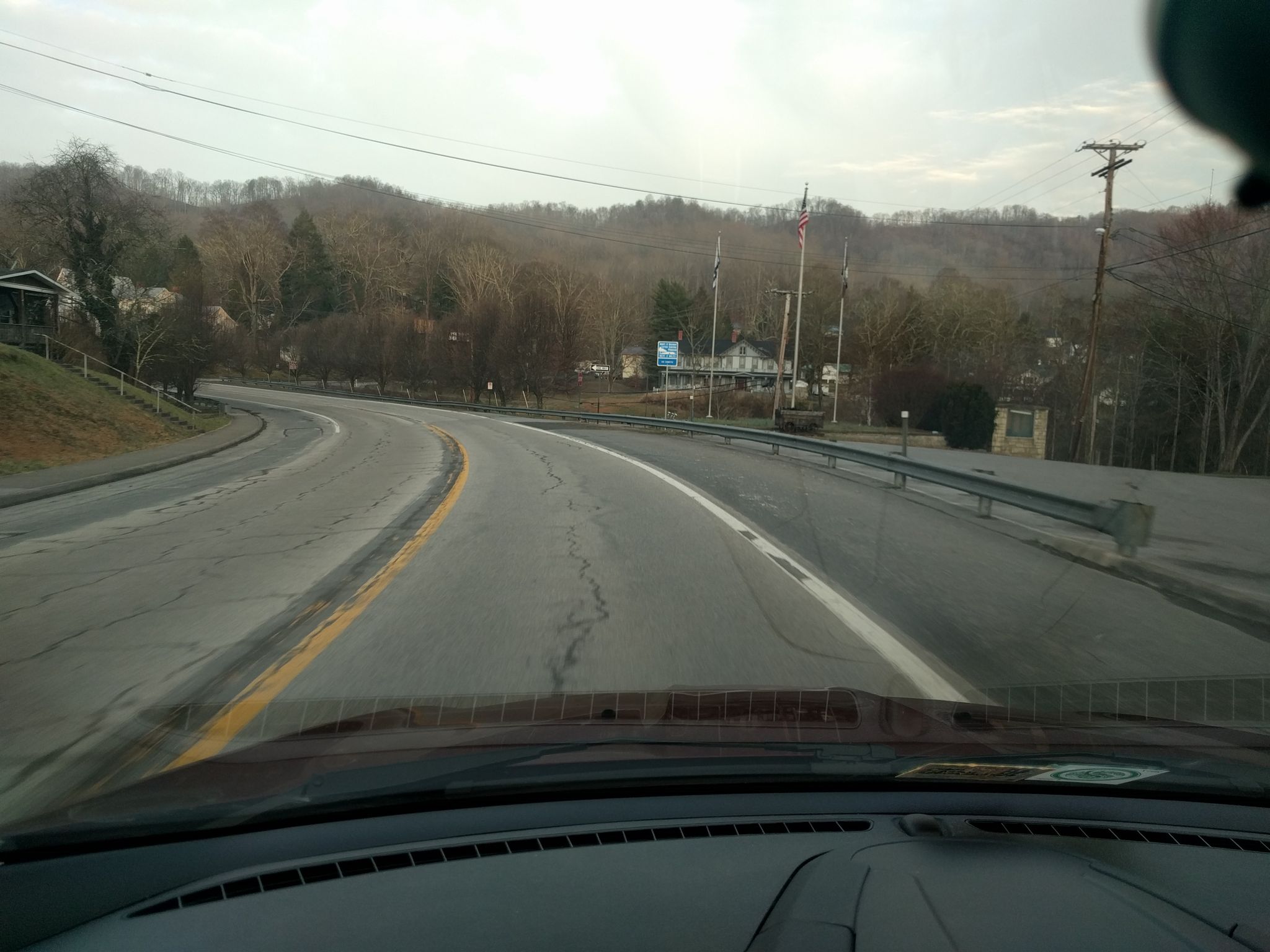 Street view of Ansted
