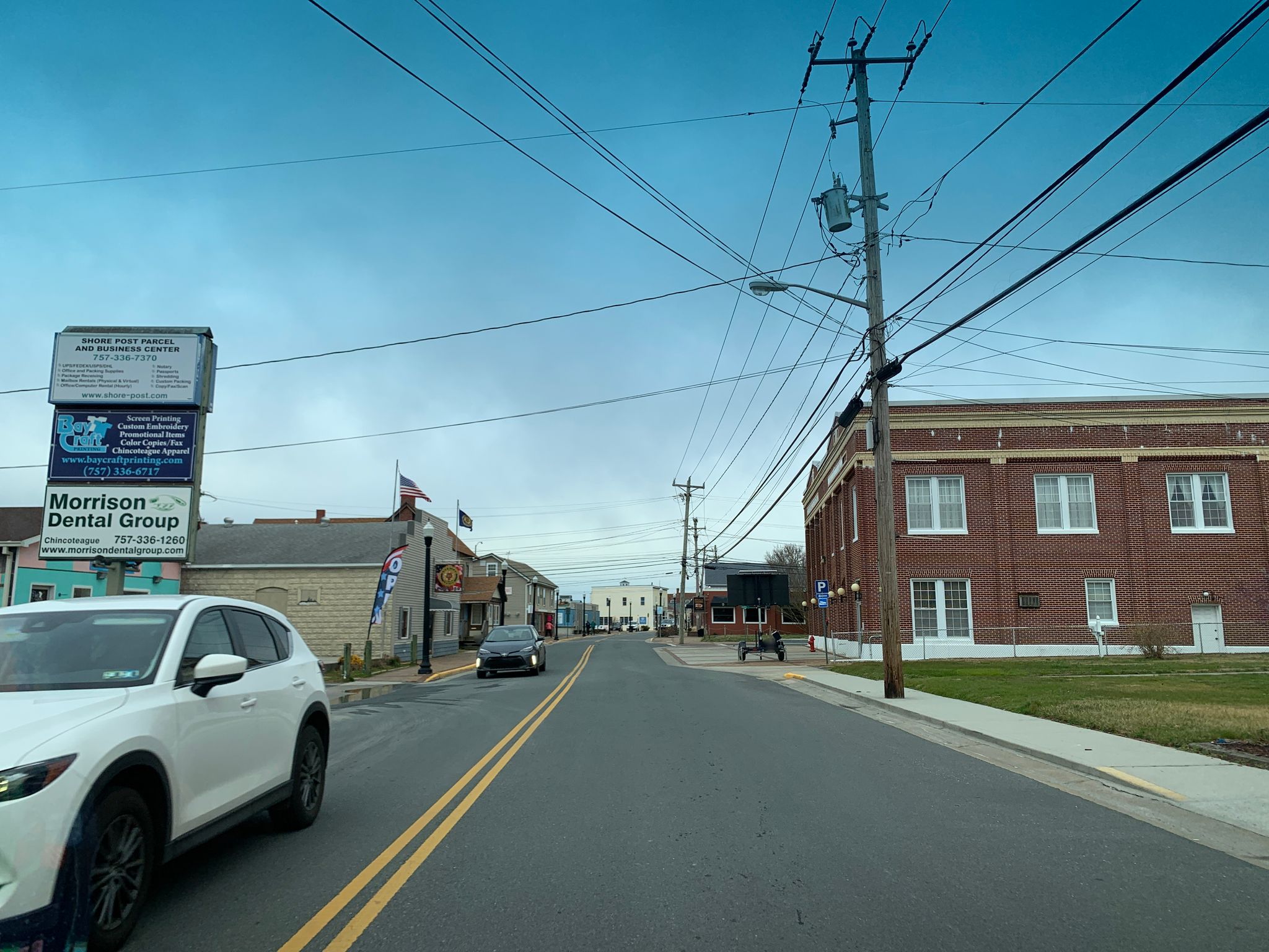 Street view of Chincoteague