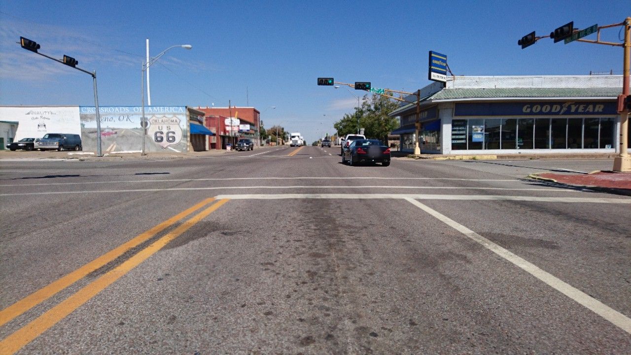Street view of El Reno