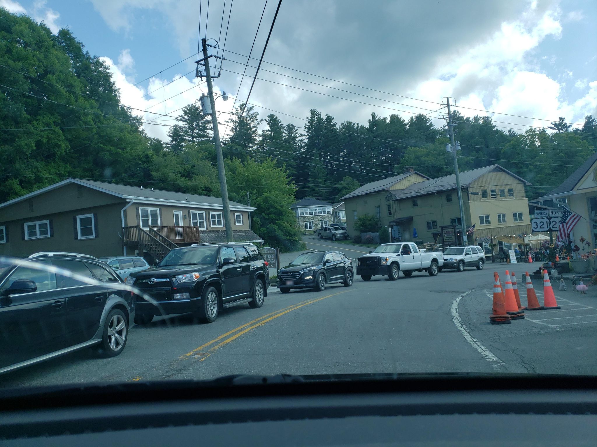 Street view of Blowing Rock