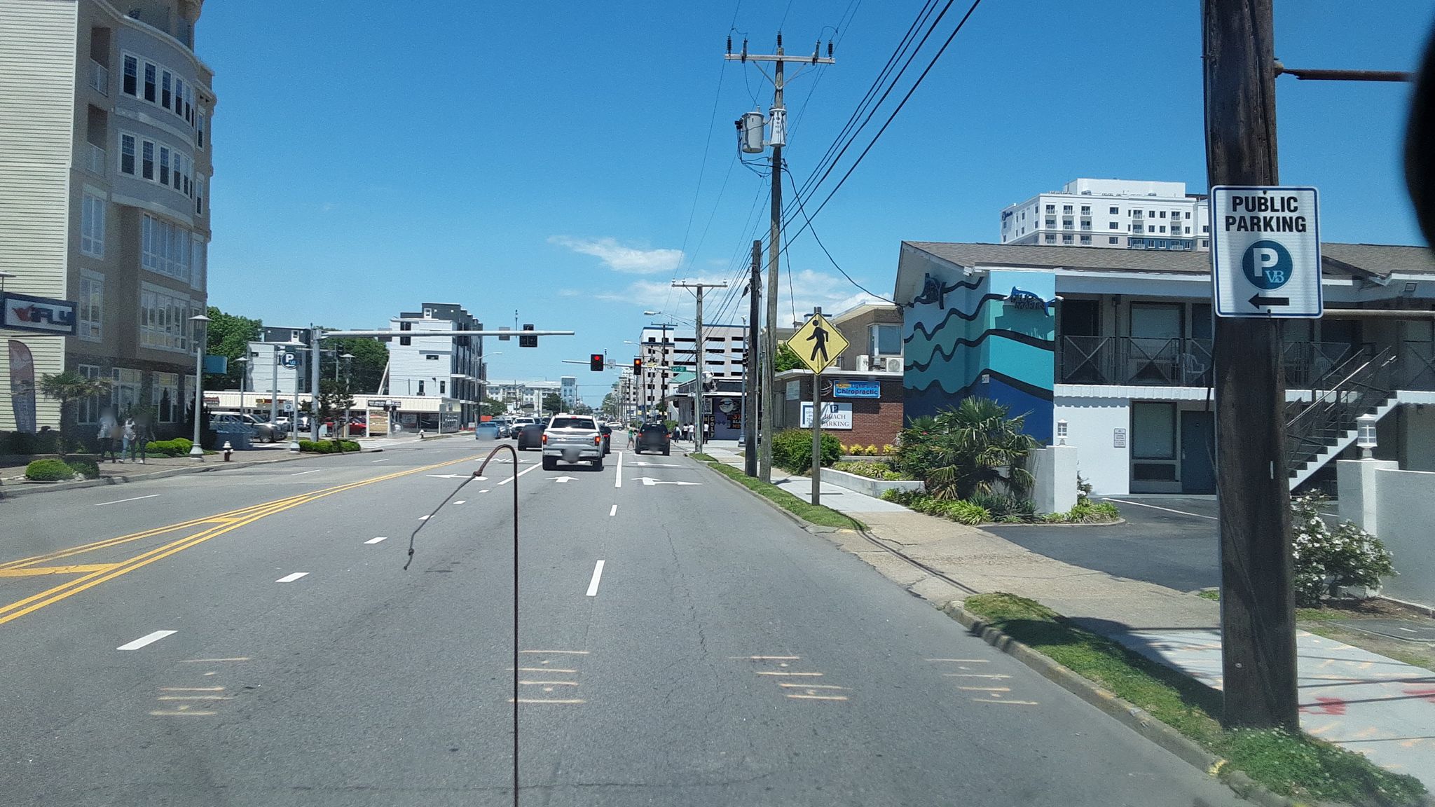 Street view of Virginia Beach