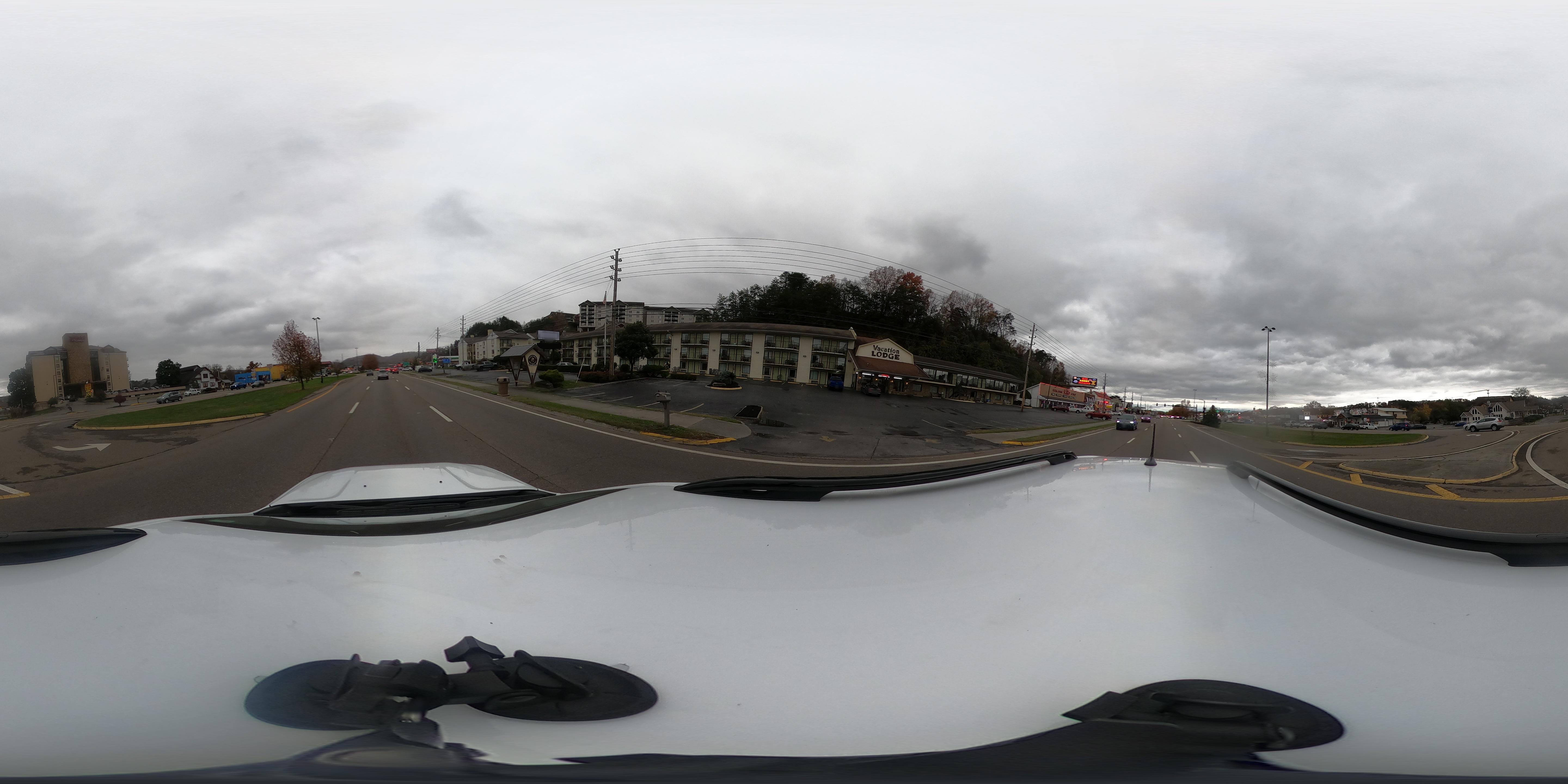Street view of Pigeon Forge