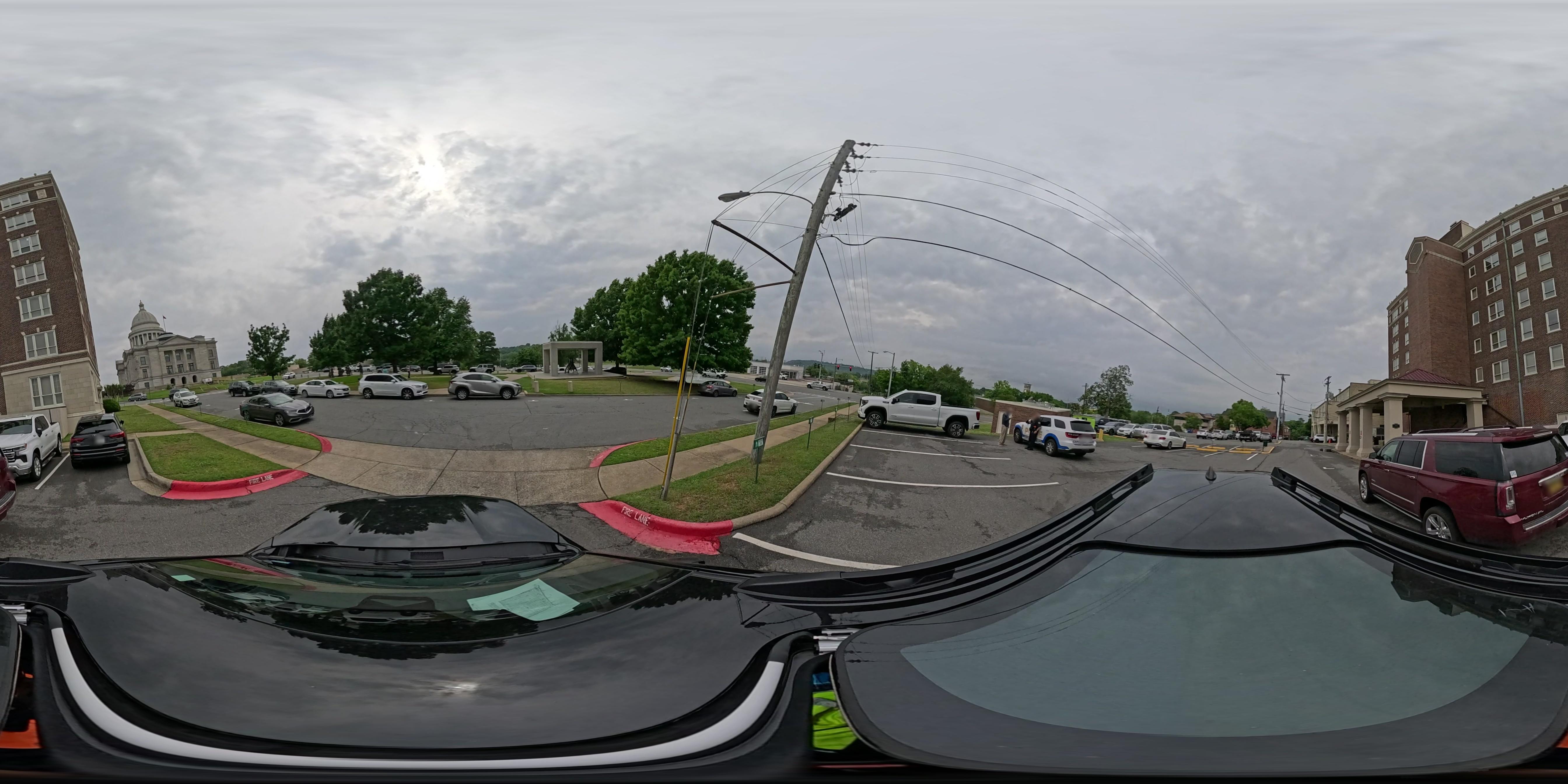 Street view of Little Rock