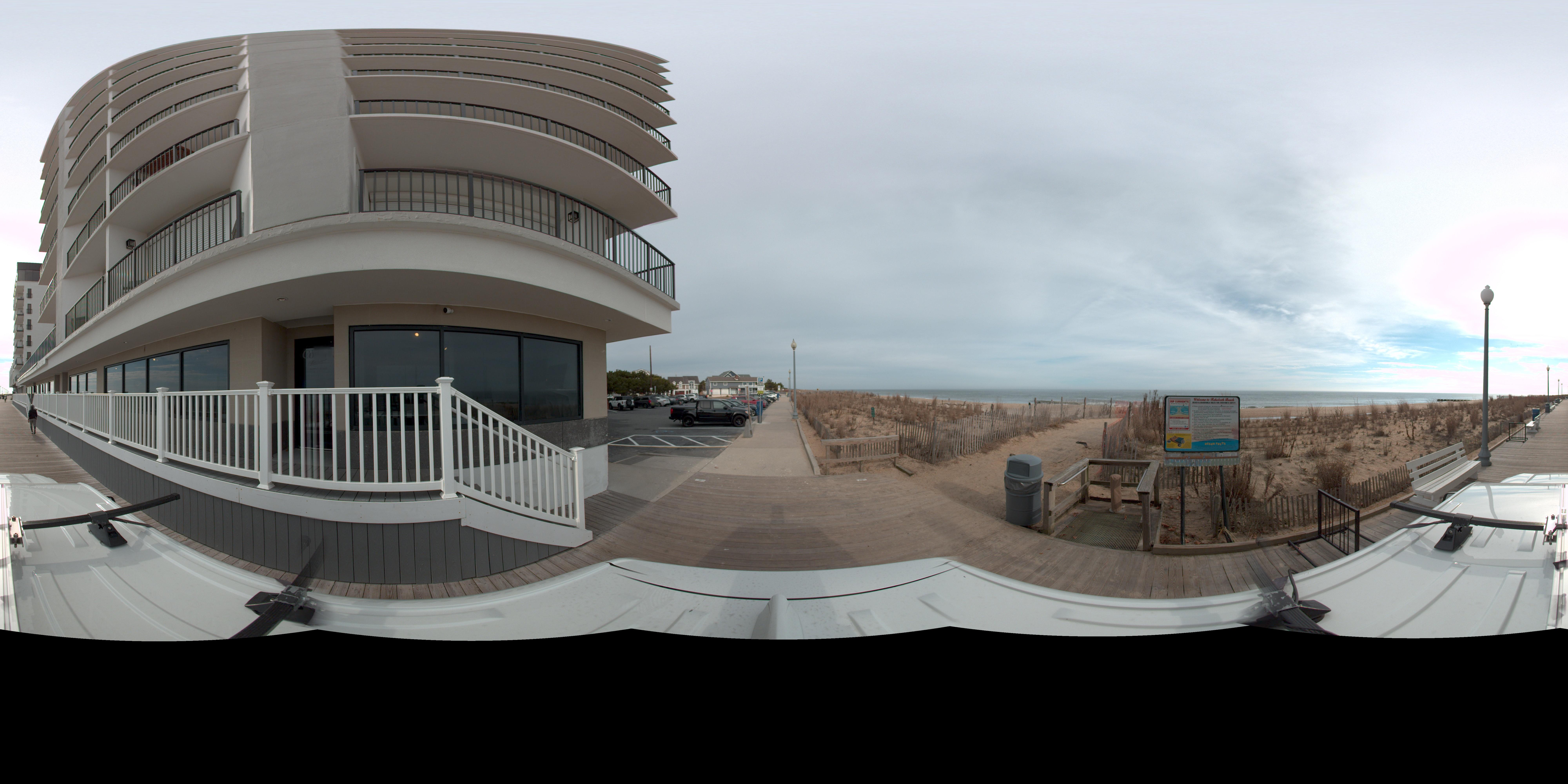 Street view of Rehoboth Beach