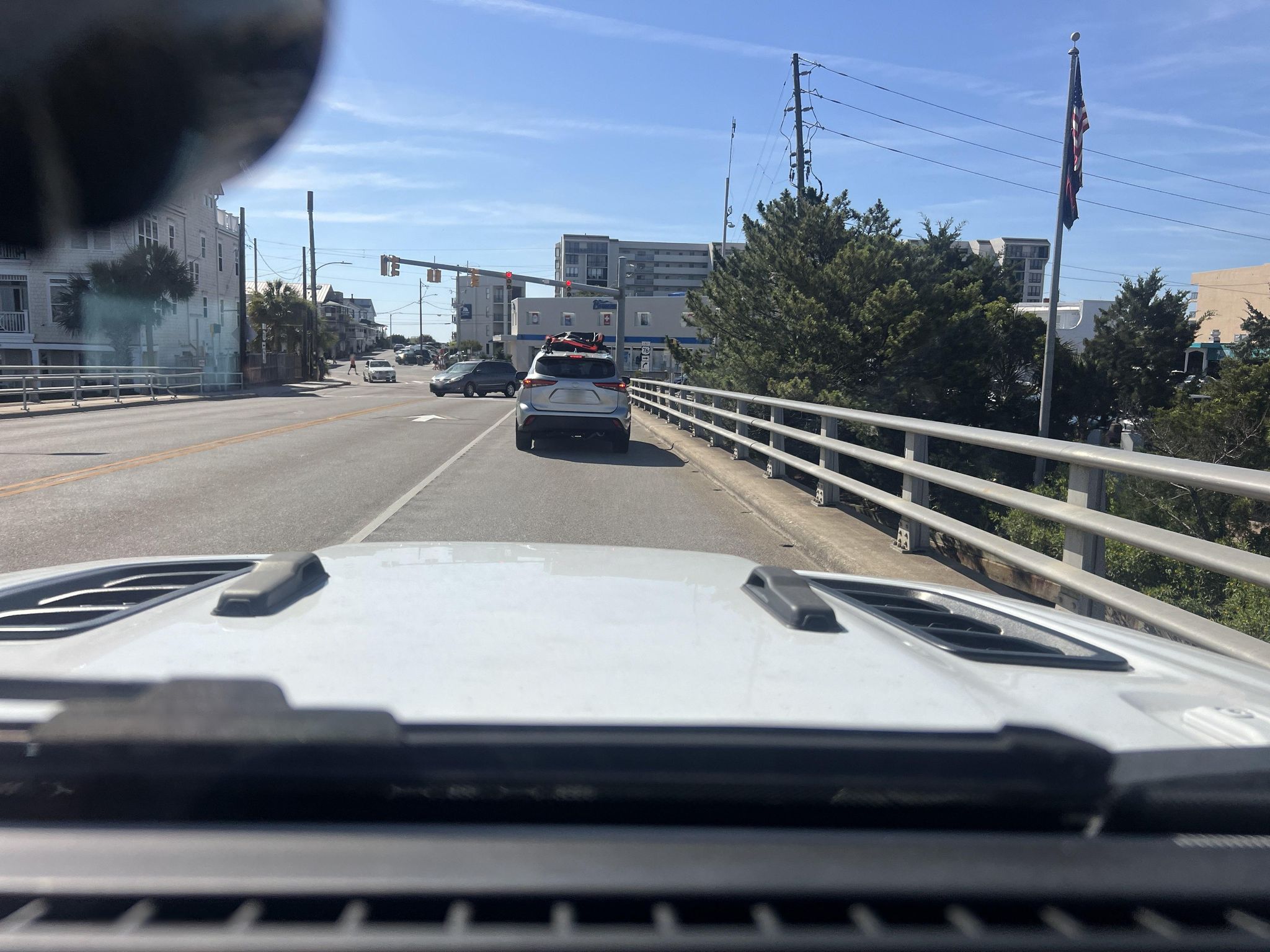 Street view of Wrightsville Beach