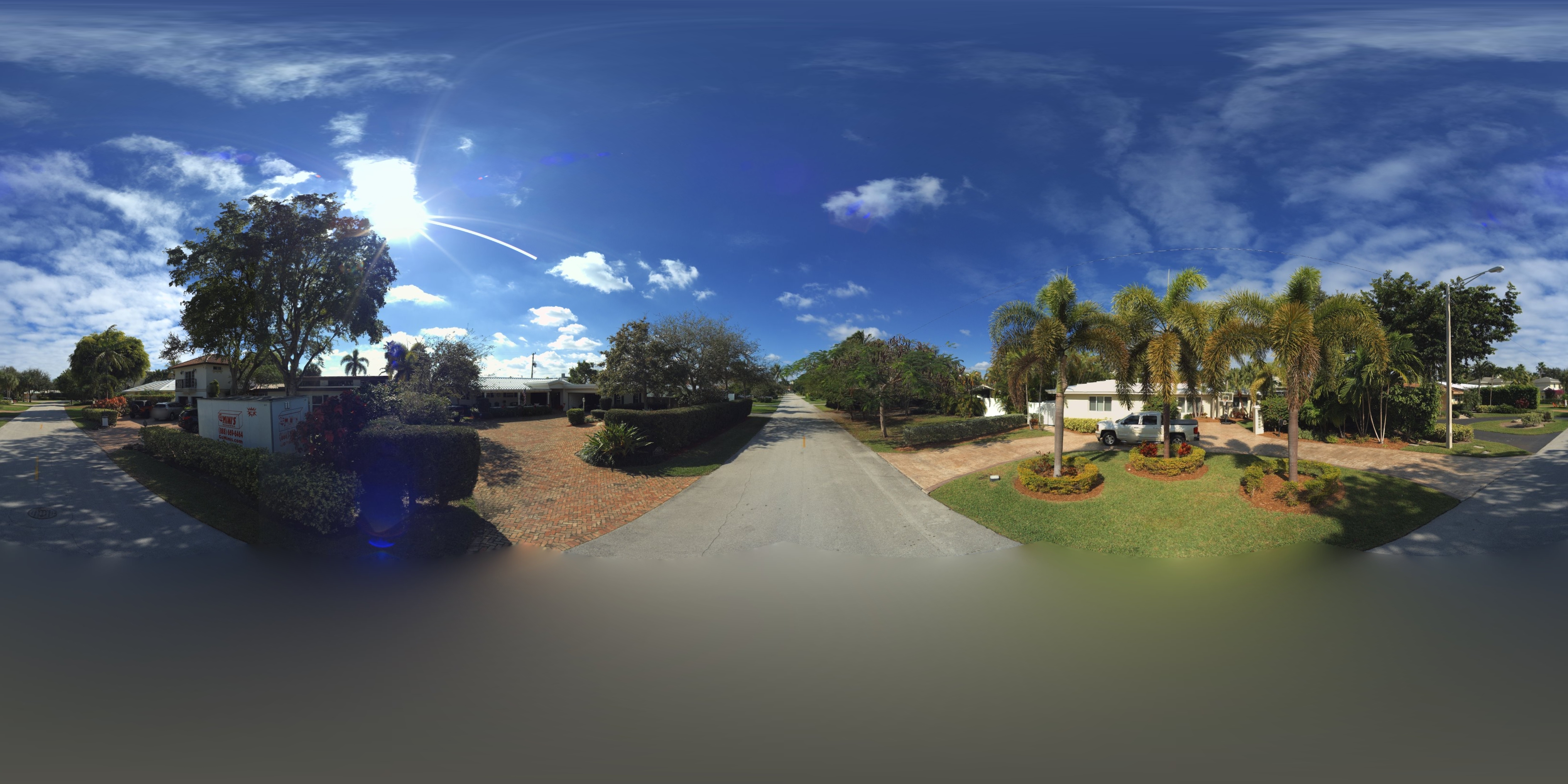 Street view of Sunrise