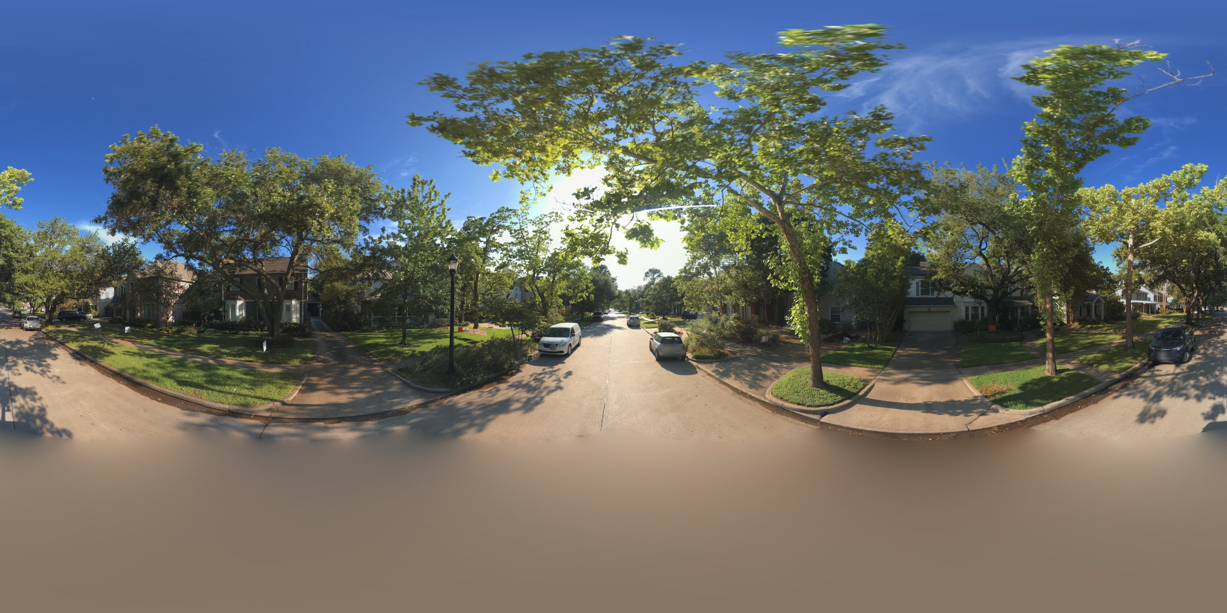 Street view of West University Place