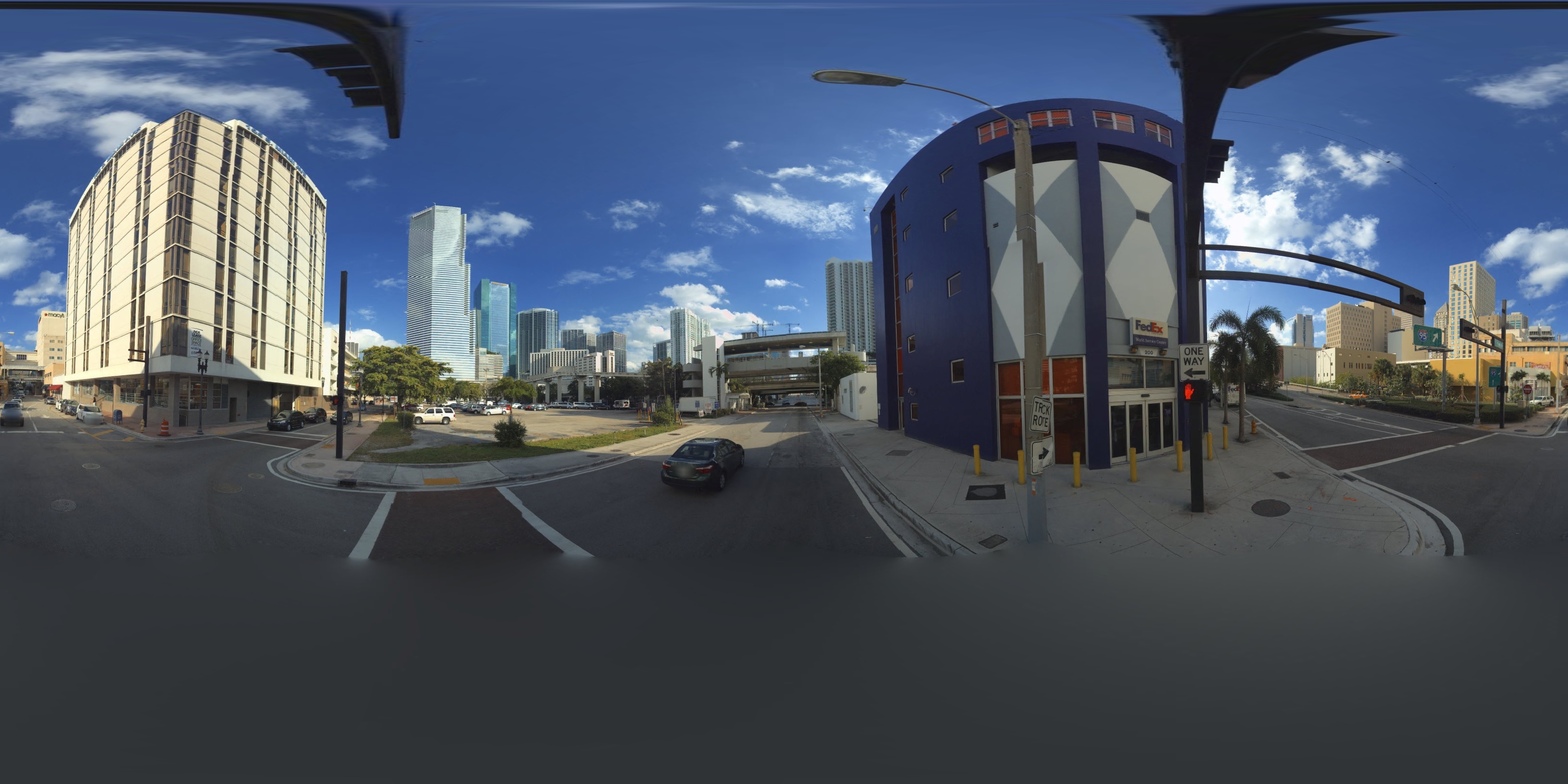 Street view of Miami