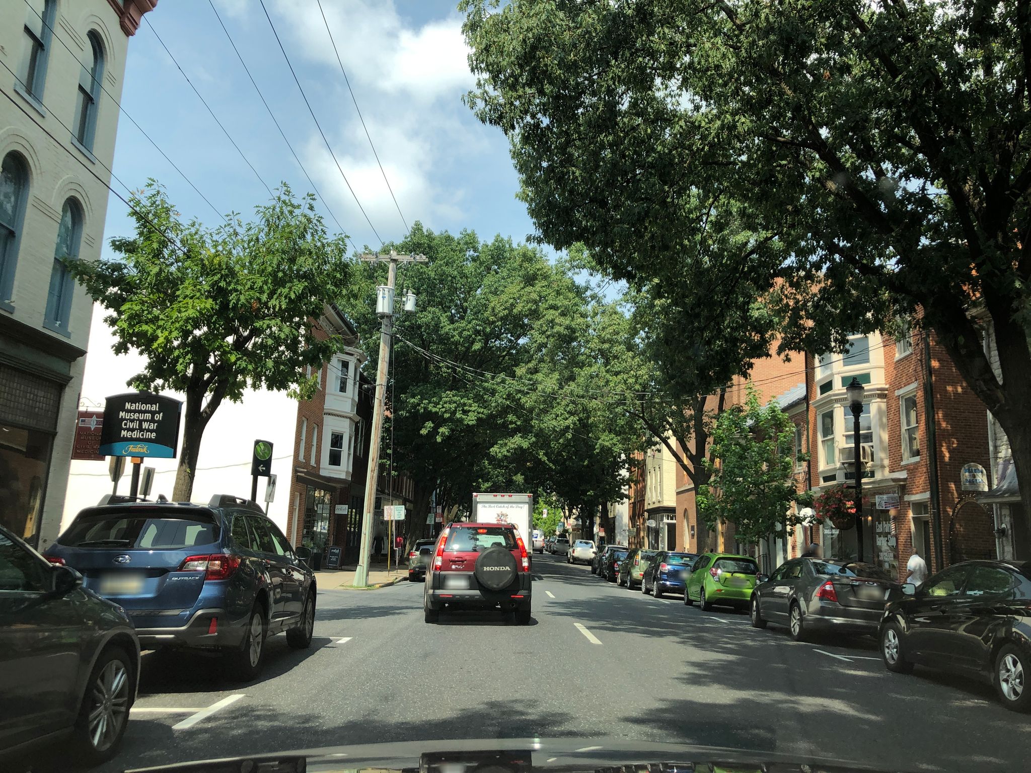 Street view of Frederick
