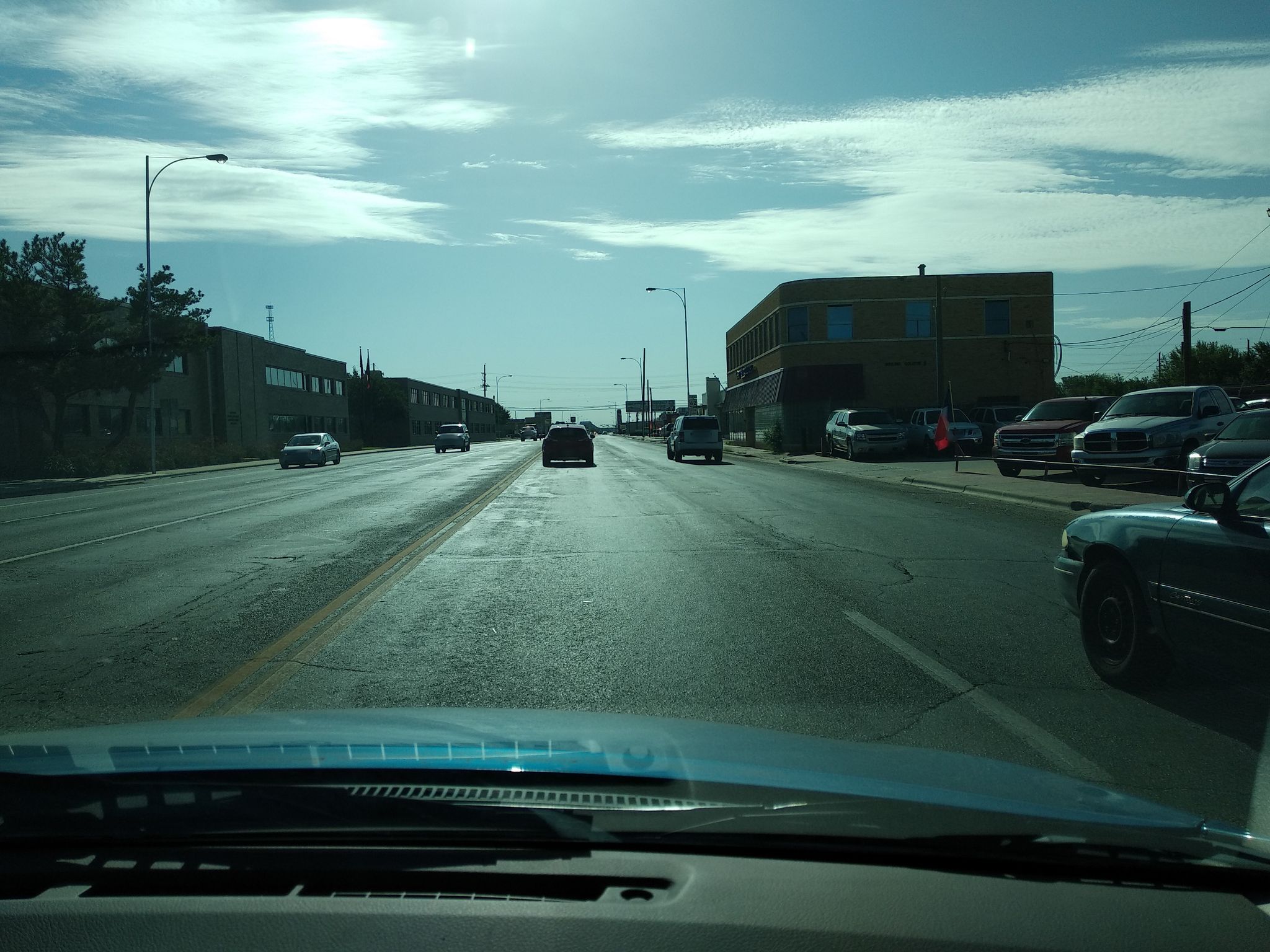 Street view of Lubbock