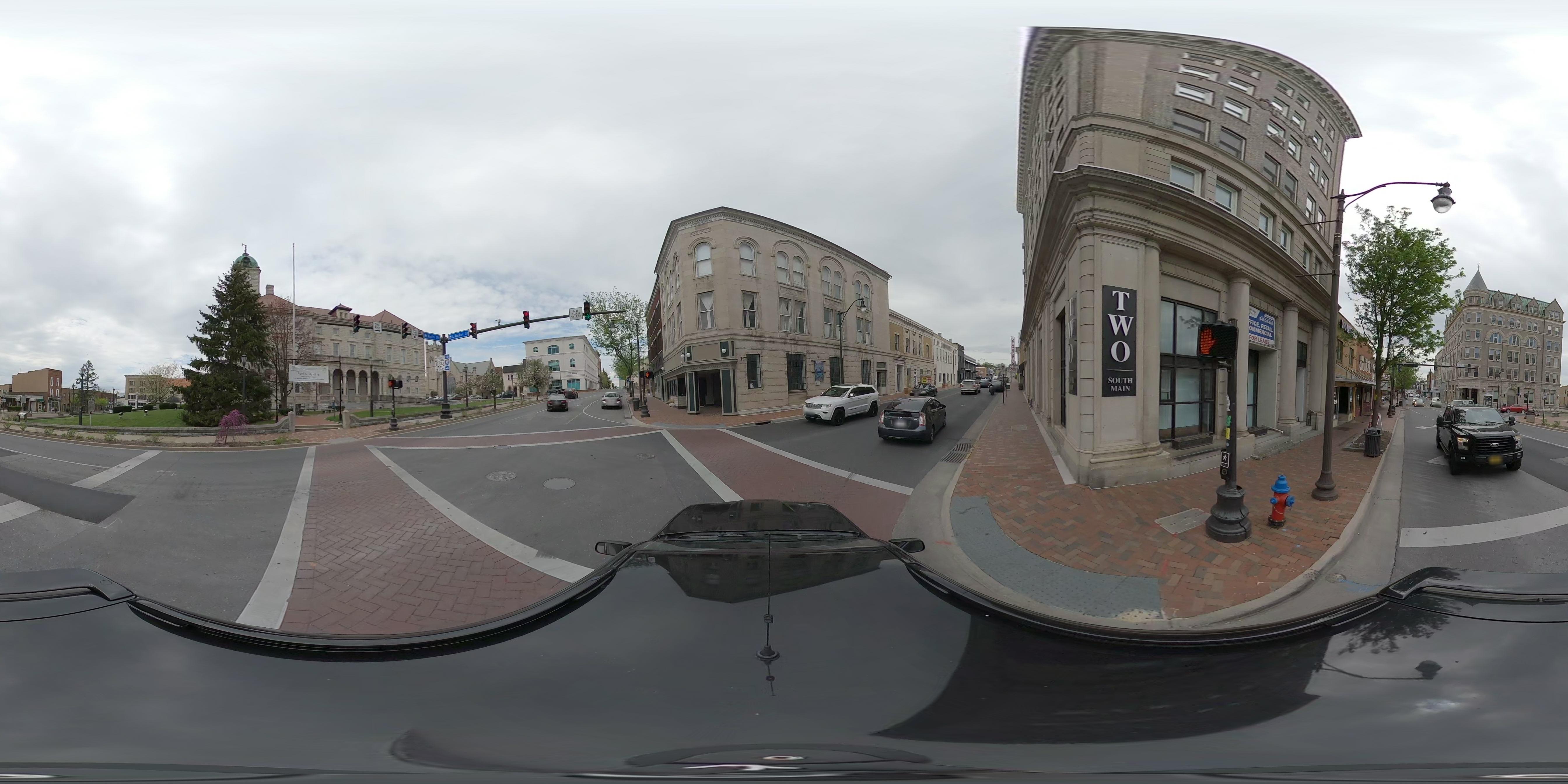 Street view of Harrisonburg