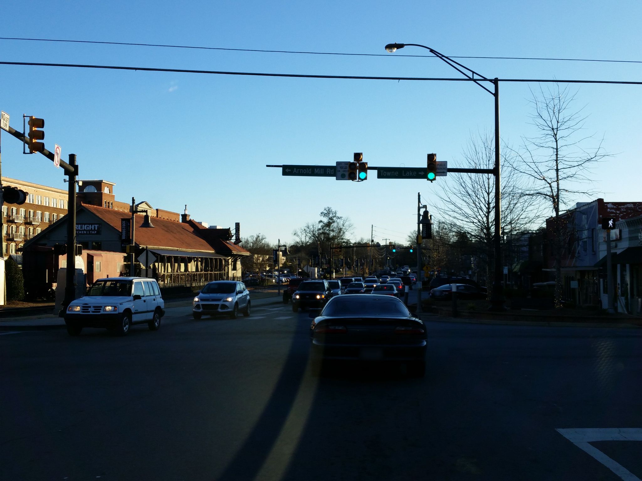 Street view of Woodstock