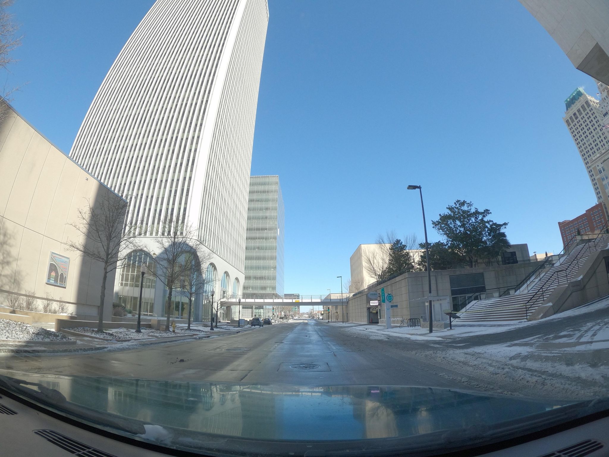 Street view of Tulsa