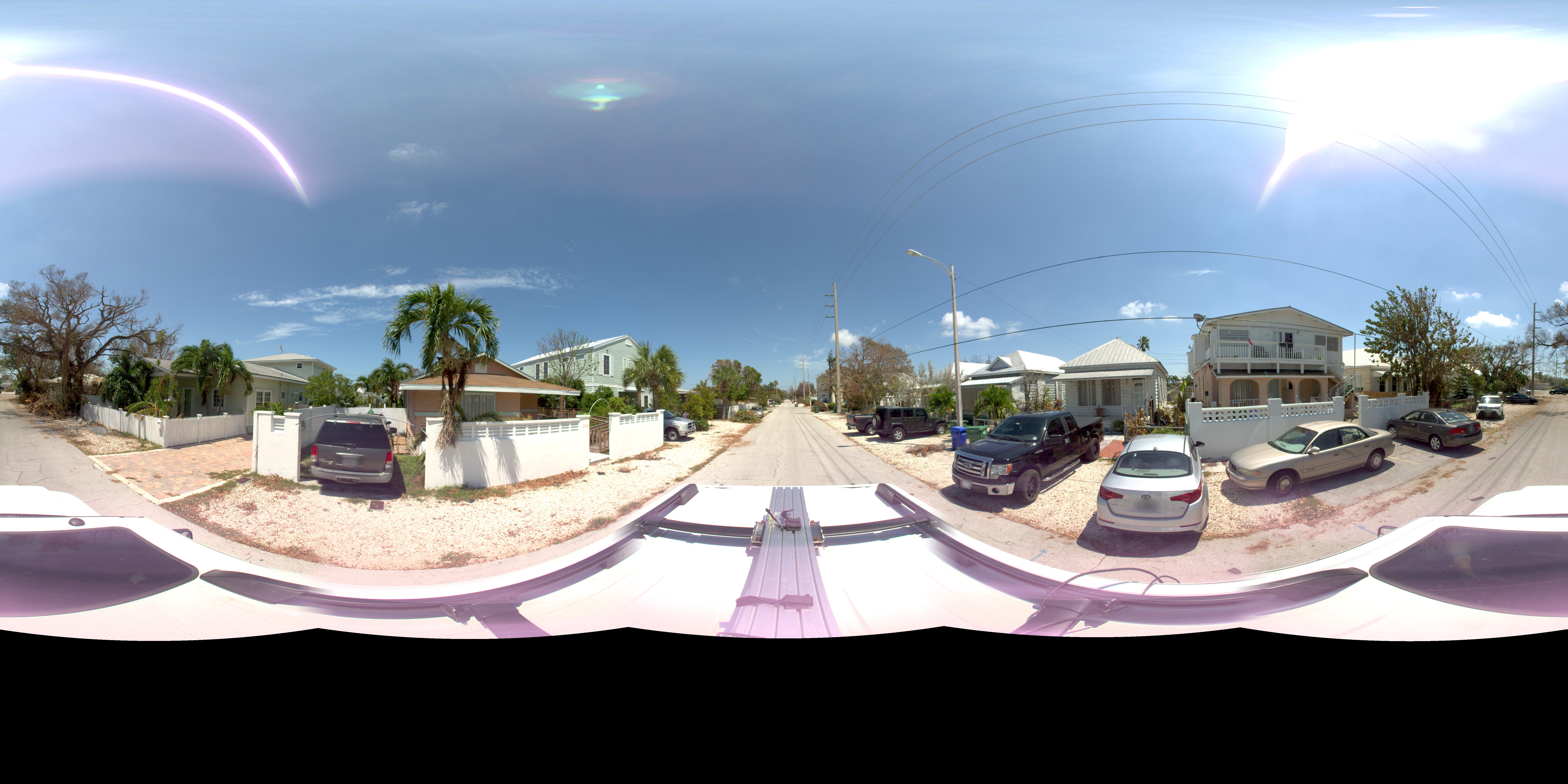 Street view of Key West