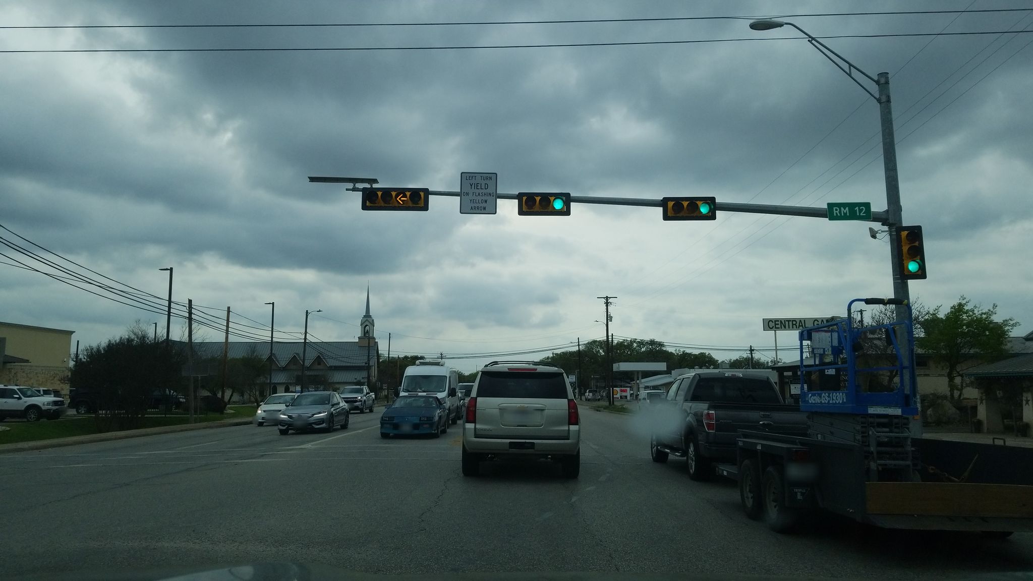 Street view of Dripping Springs