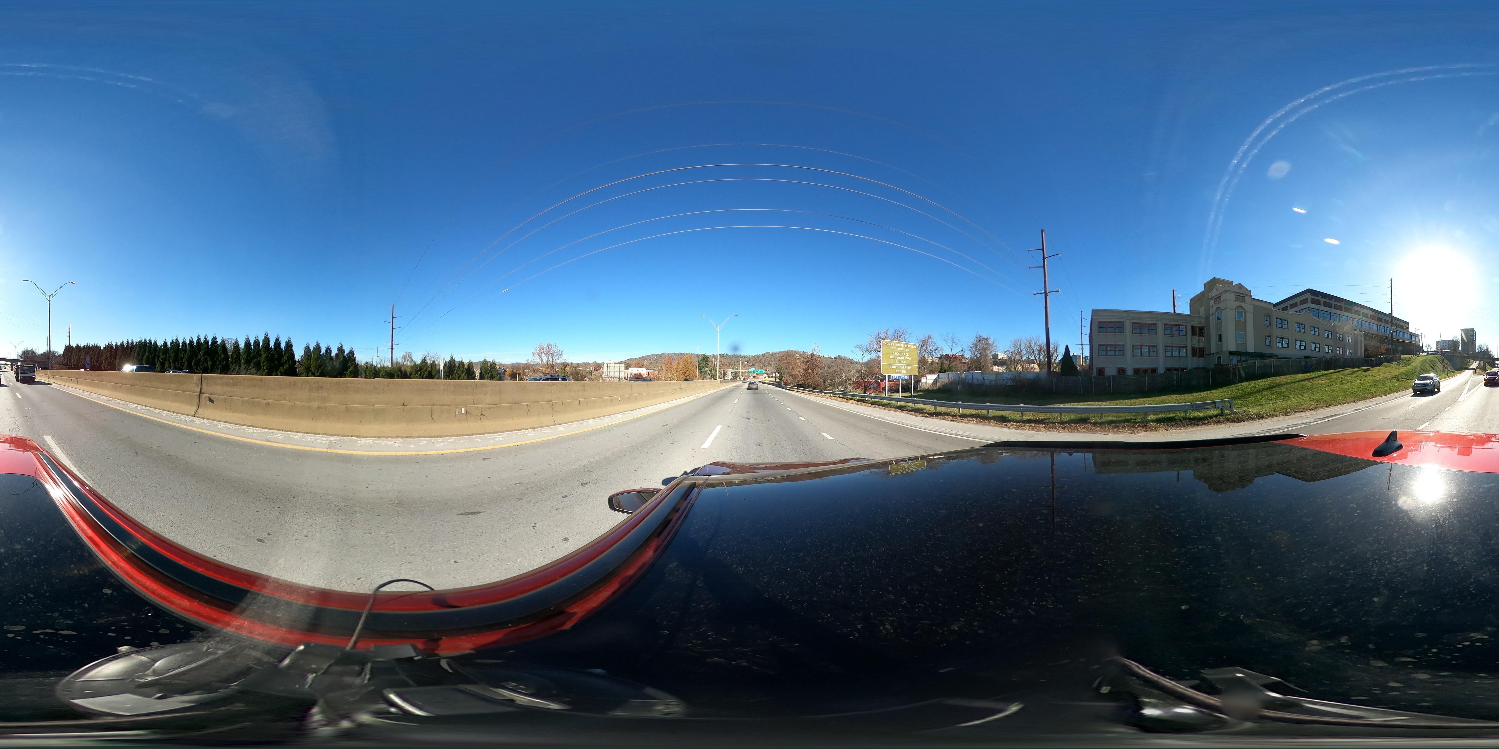 Street view of Asheville