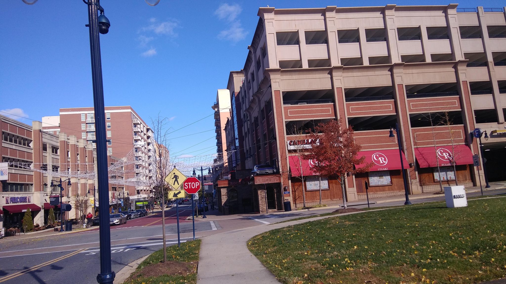 Street view of National Harbor