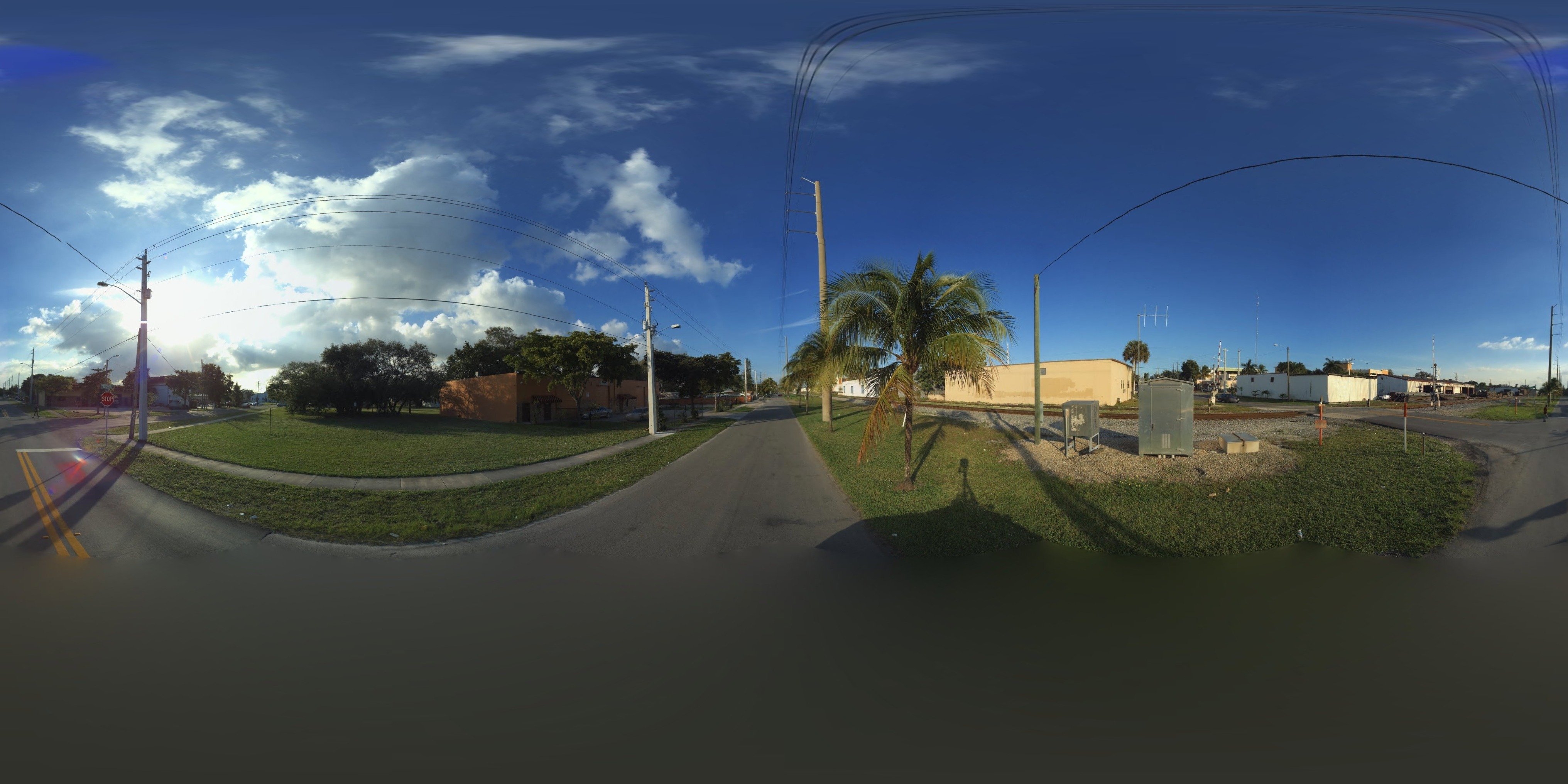 Street view of Dania Beach