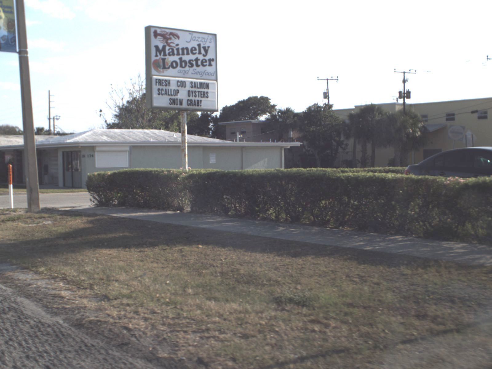 Street view of Cocoa Beach