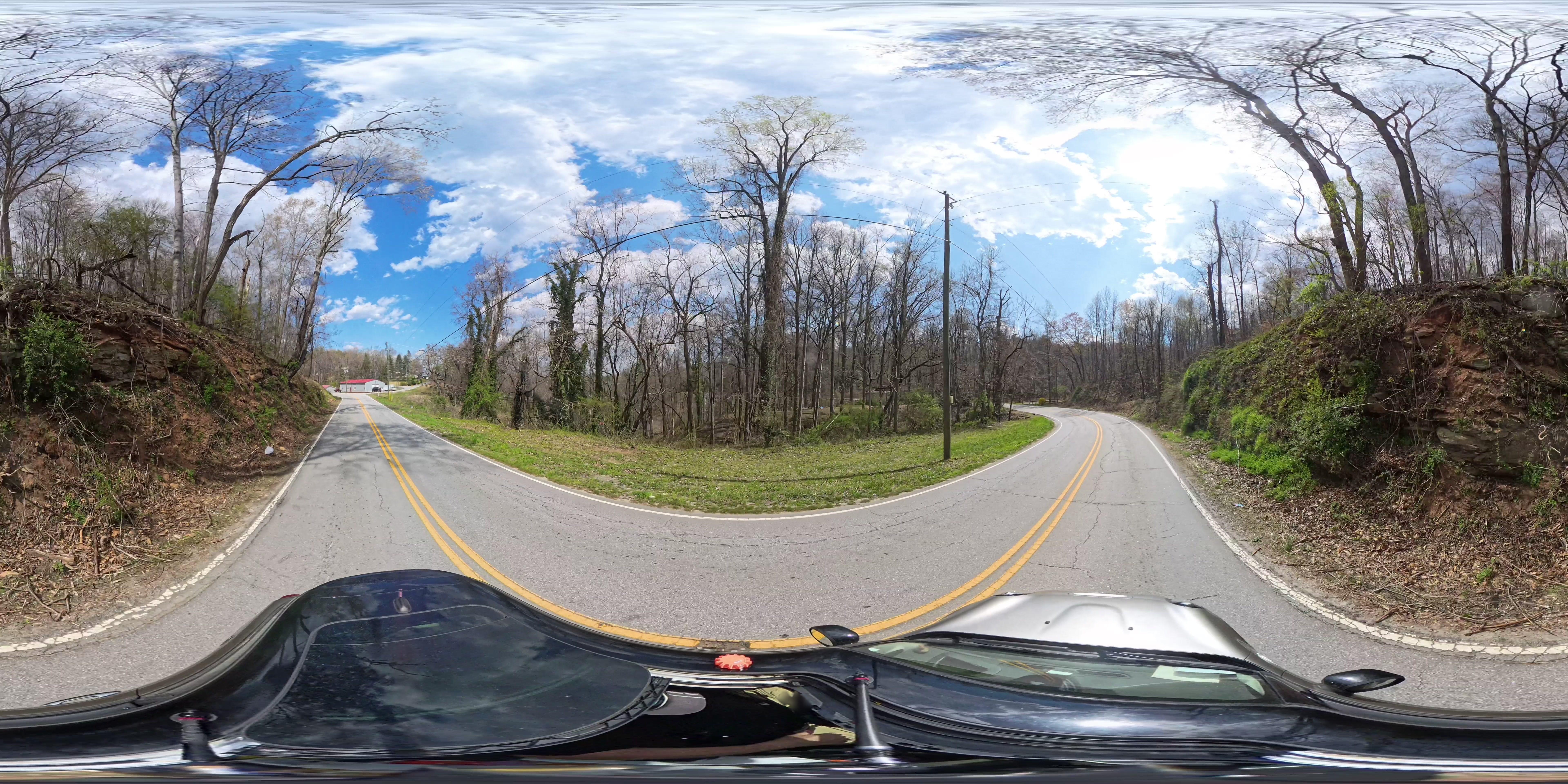 Street view of Lake Lure