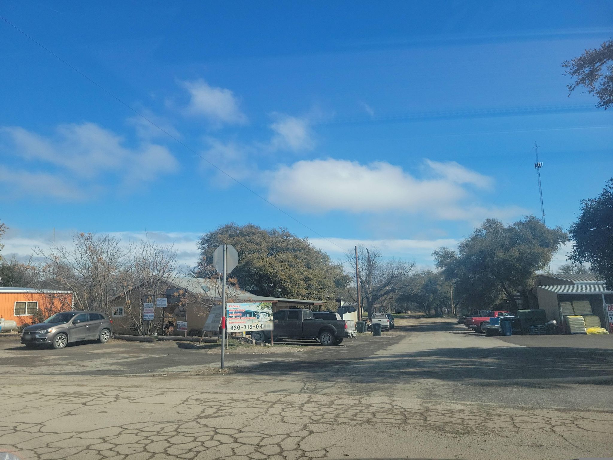 Street view of Rocksprings