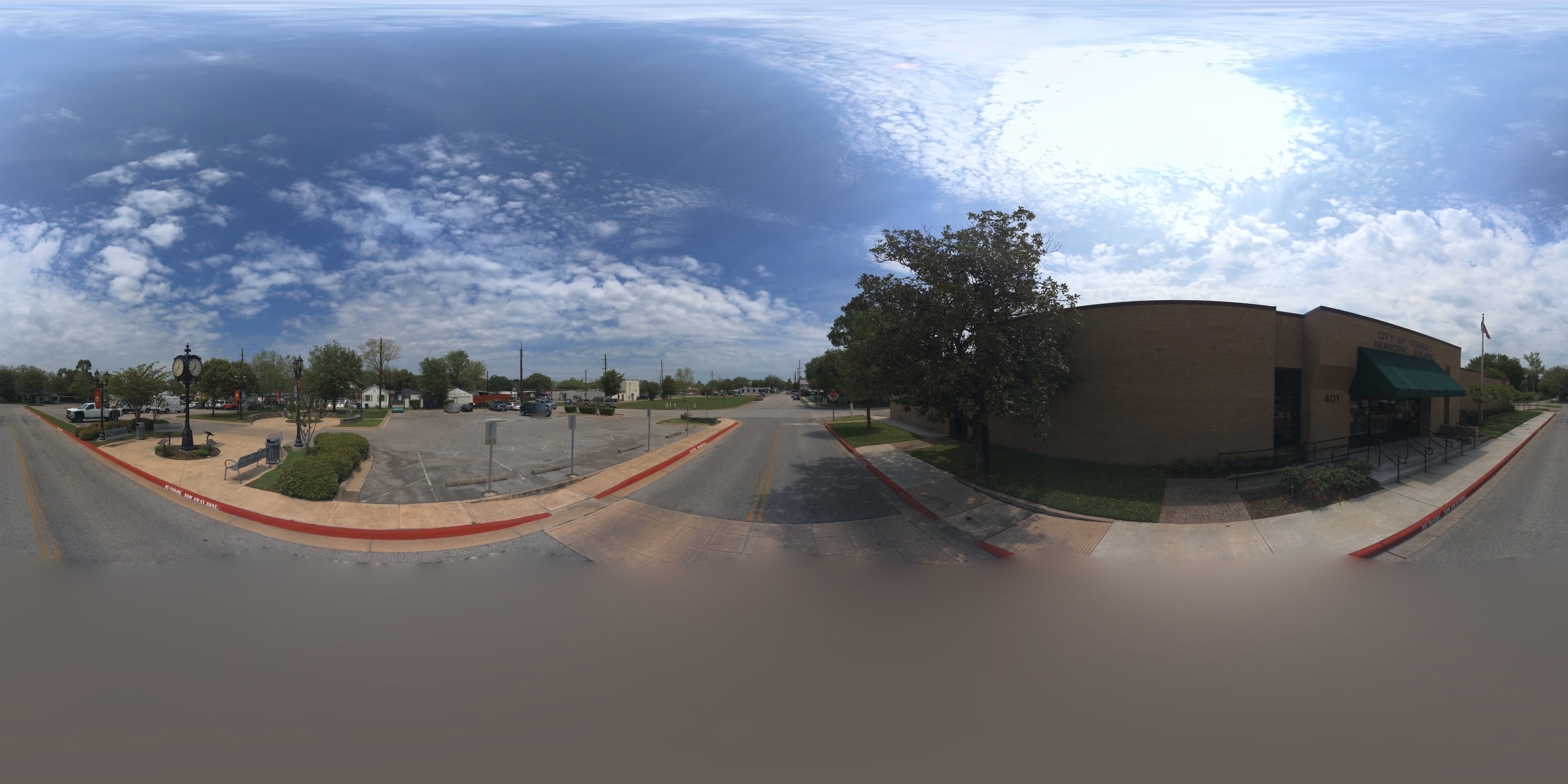 Street view of Tomball