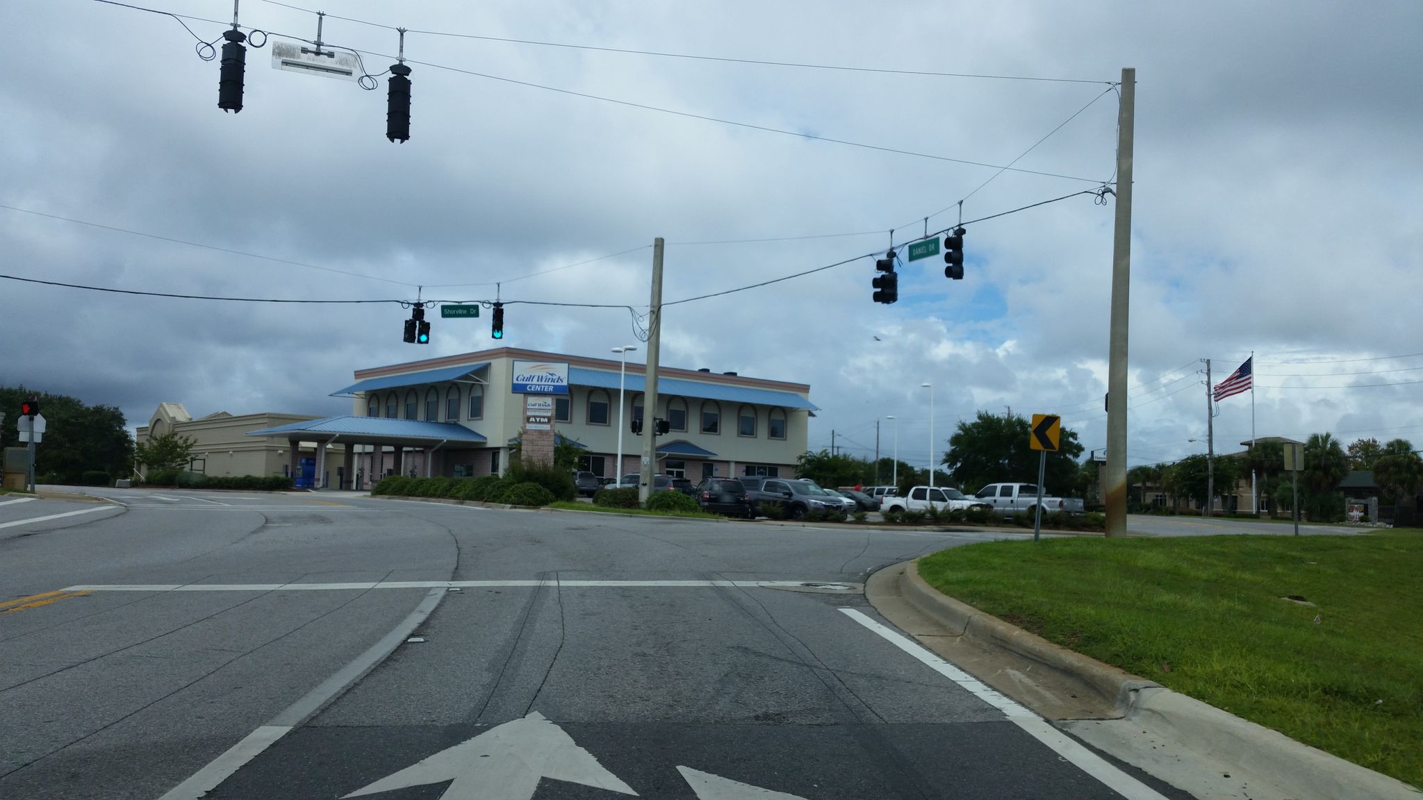 Street view of Gulf Breeze