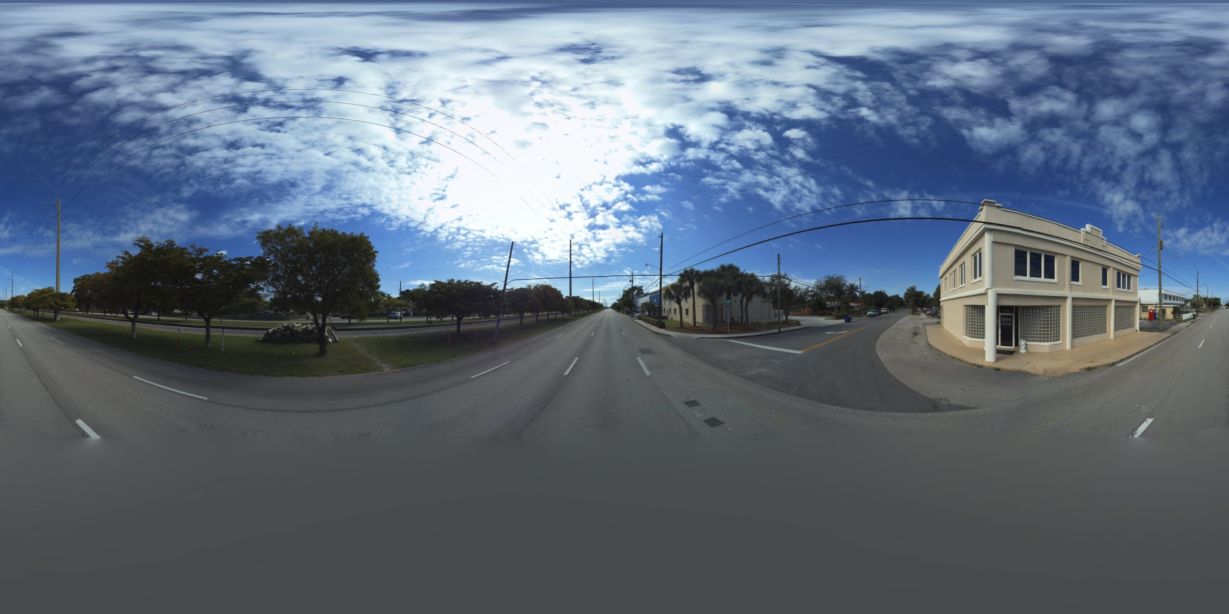 Street view of Hallandale Beach