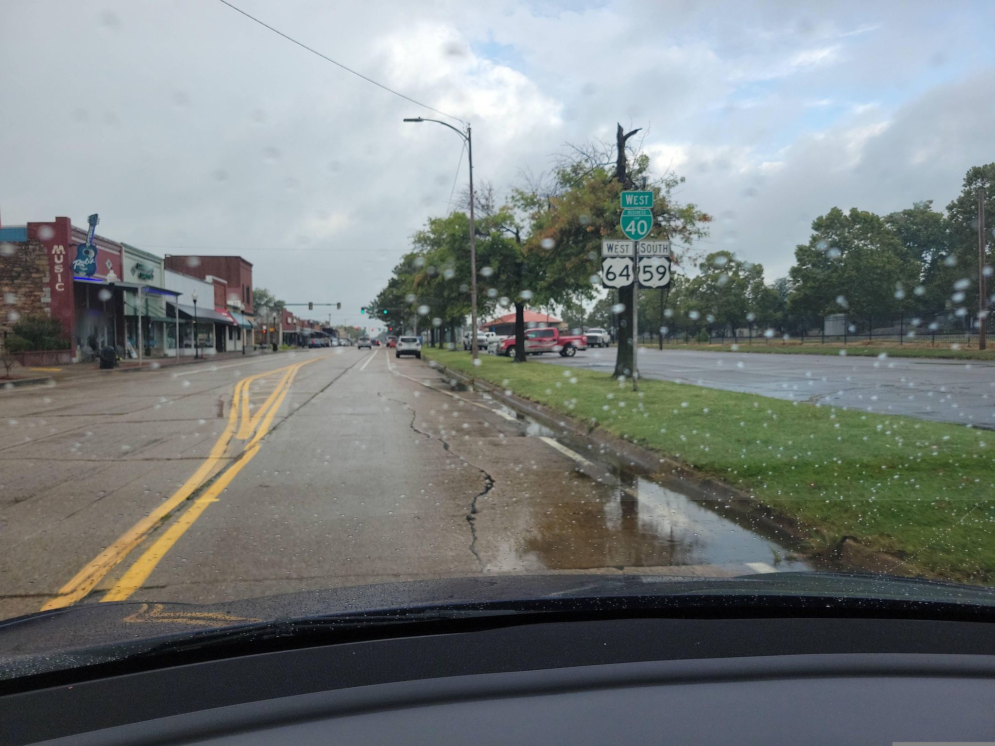 Street view of Sallisaw