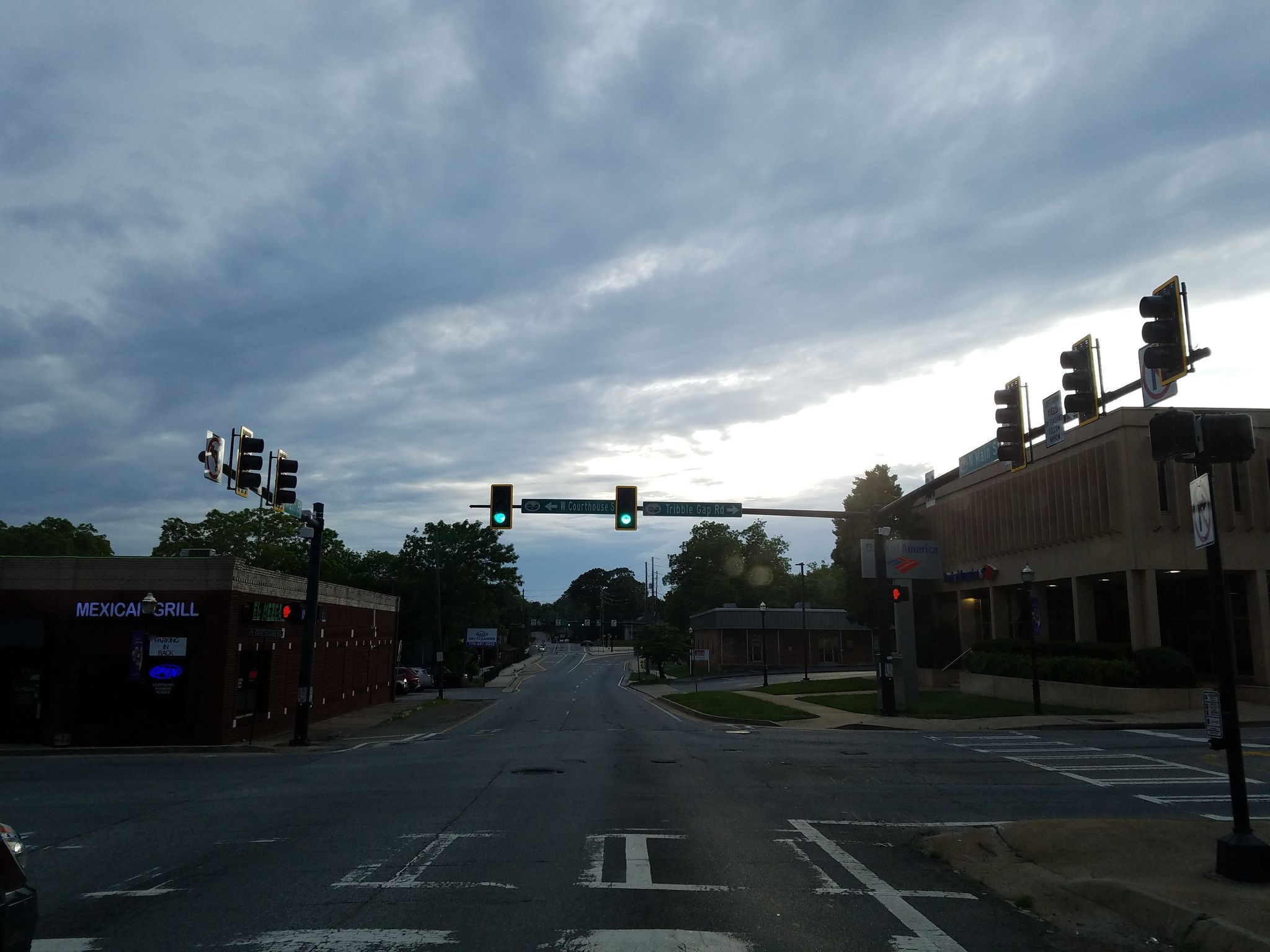 Street view of Cumming