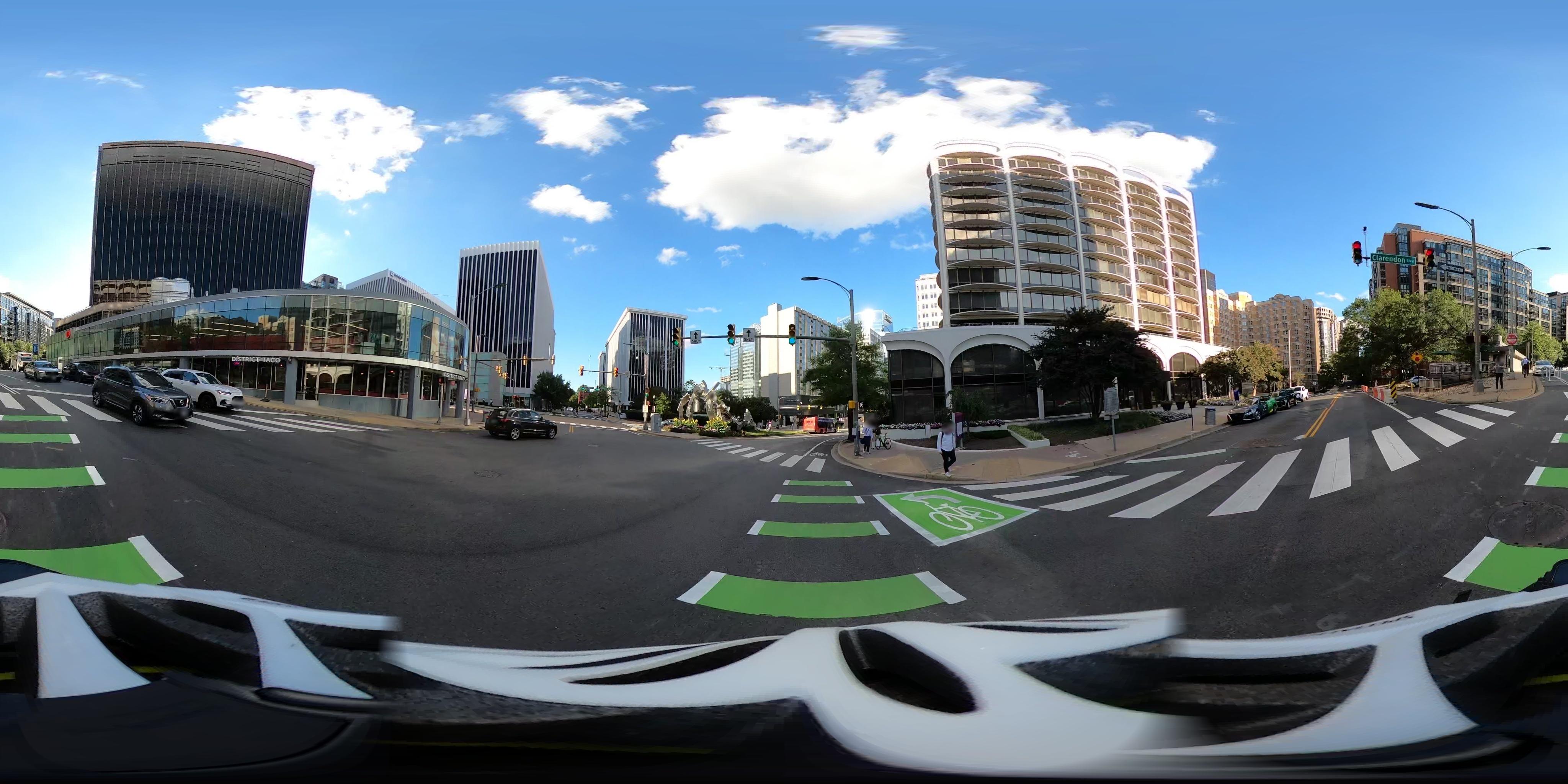 Street view of Rosslyn