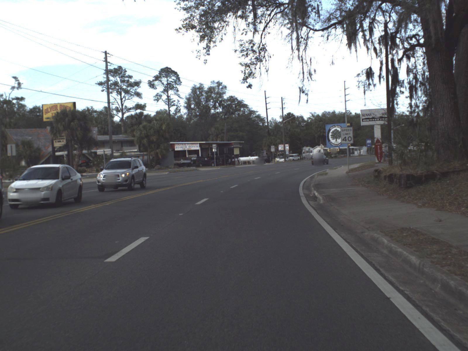 Street view of Silver Springs